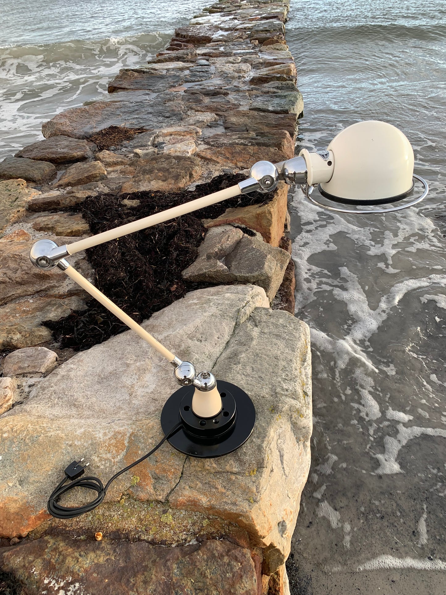 Jieldé bordlampe (Sjælden udgave fra en systue i Sydfrankrig)