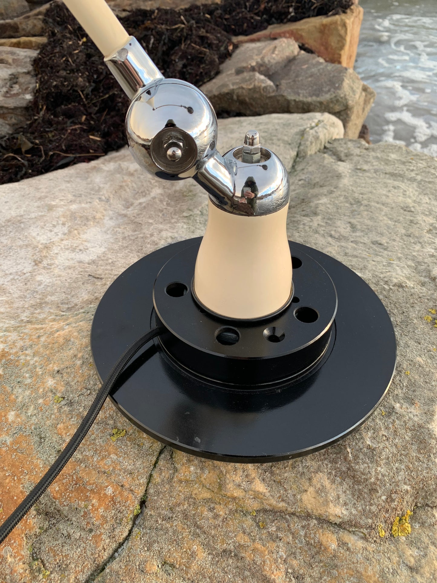 Jieldé bordlampe (Sjælden udgave fra en systue i Sydfrankrig)