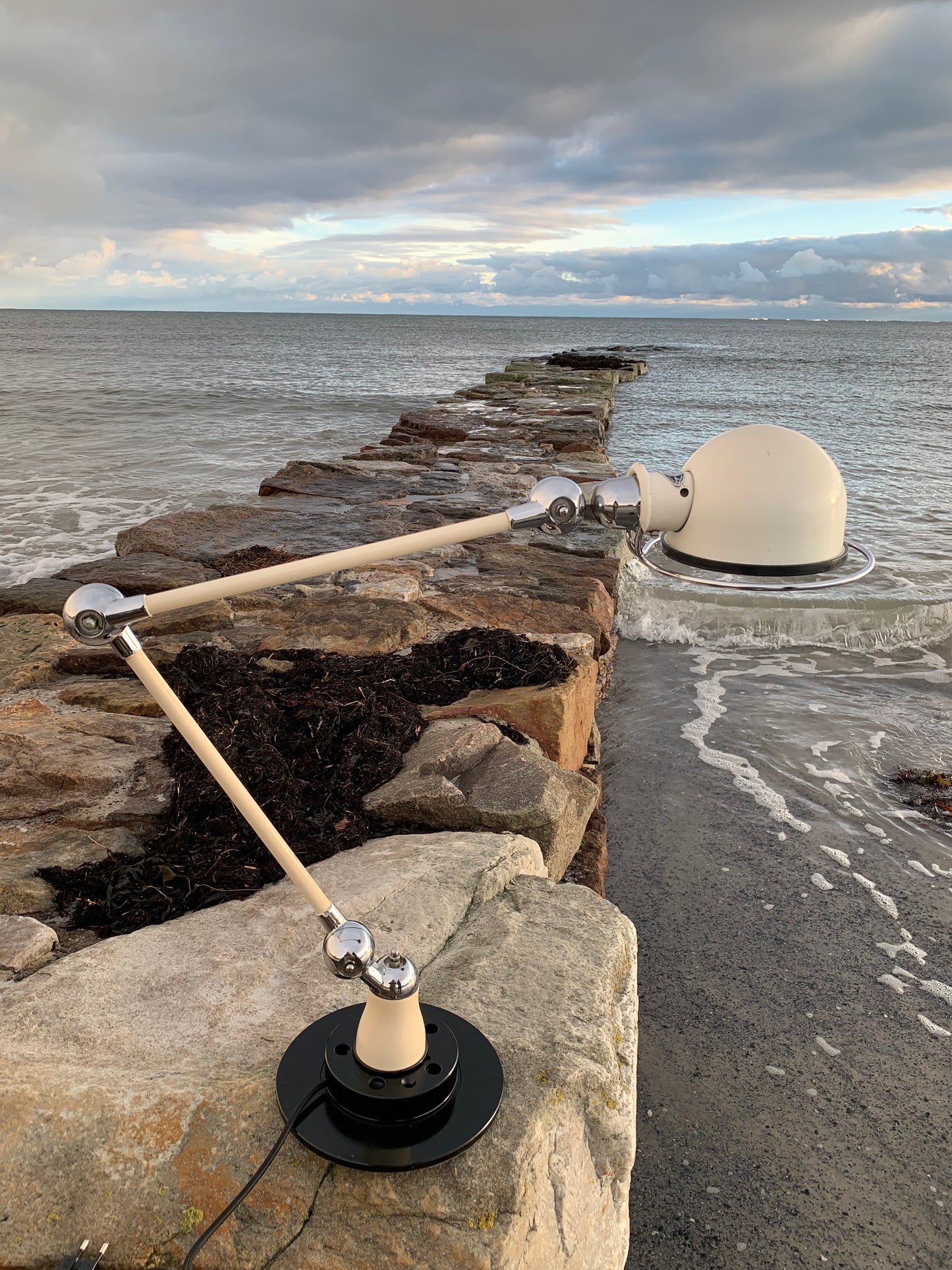 Jieldé bordlampe (Sjælden udgave fra en systue i Sydfrankrig)