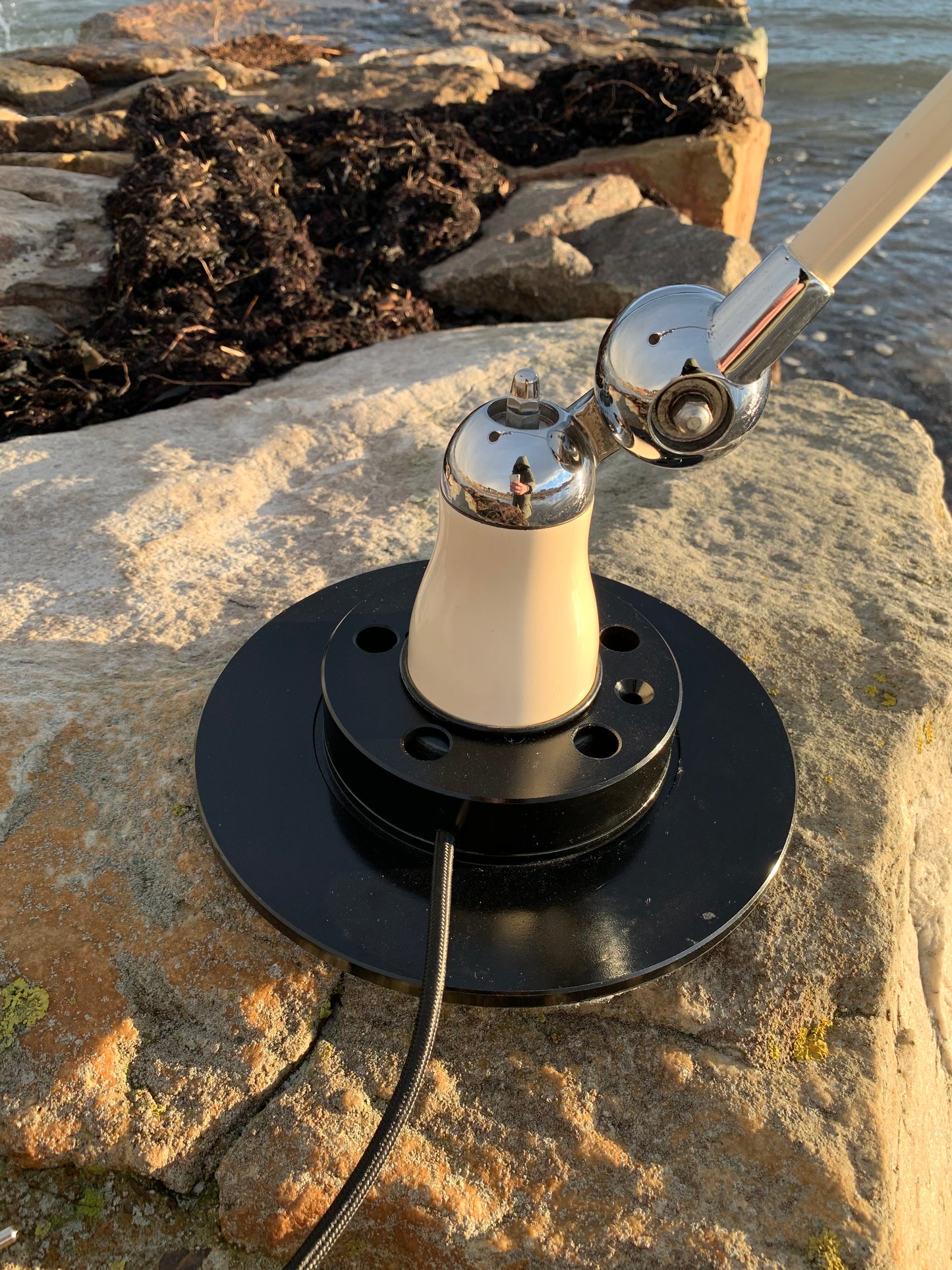 Jieldé bordlampe (Sjælden udgave fra en systue i Sydfrankrig)