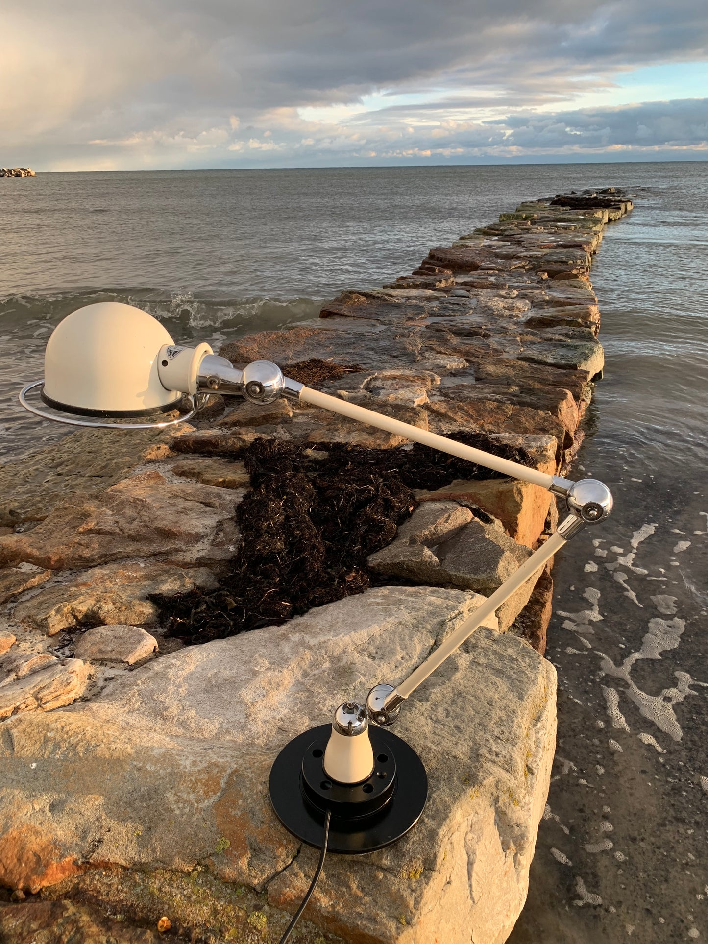 Jieldé bordlampe (Sjælden udgave fra en systue i Sydfrankrig)