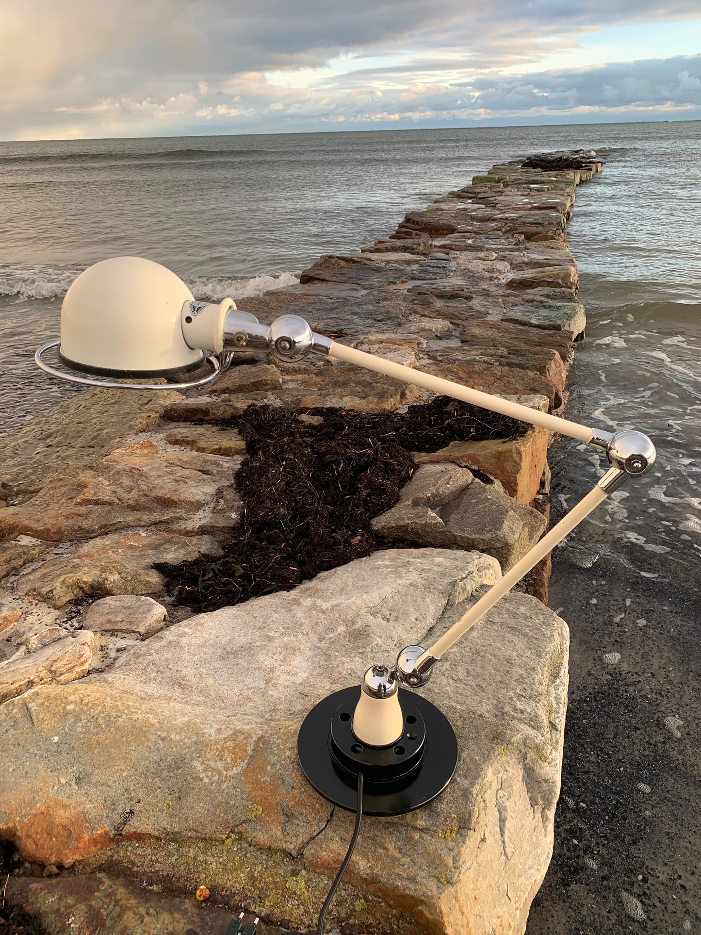 Jieldé bordlampe (Sjælden udgave fra en systue i Sydfrankrig)