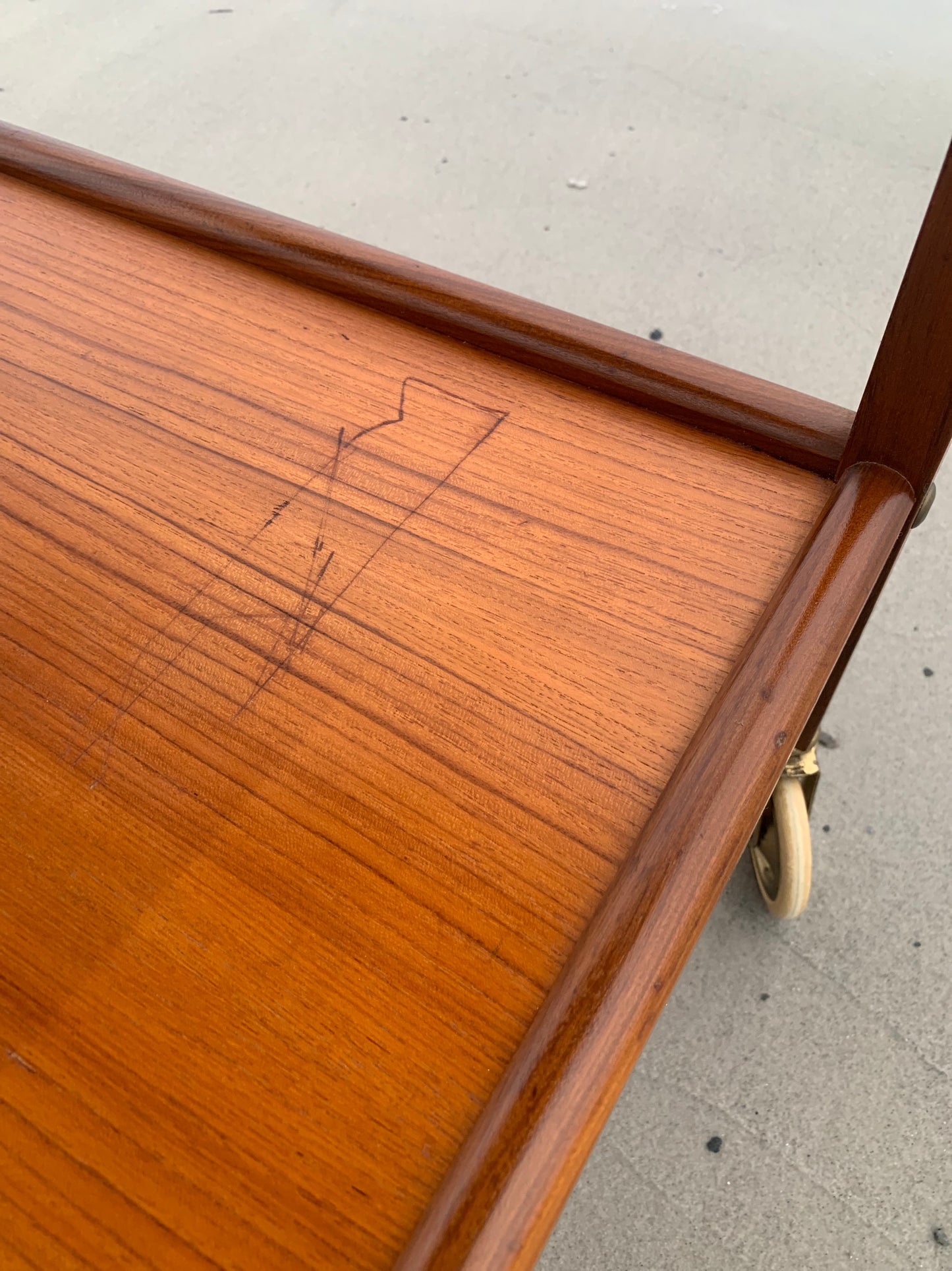 Serveringsvogn med hjul