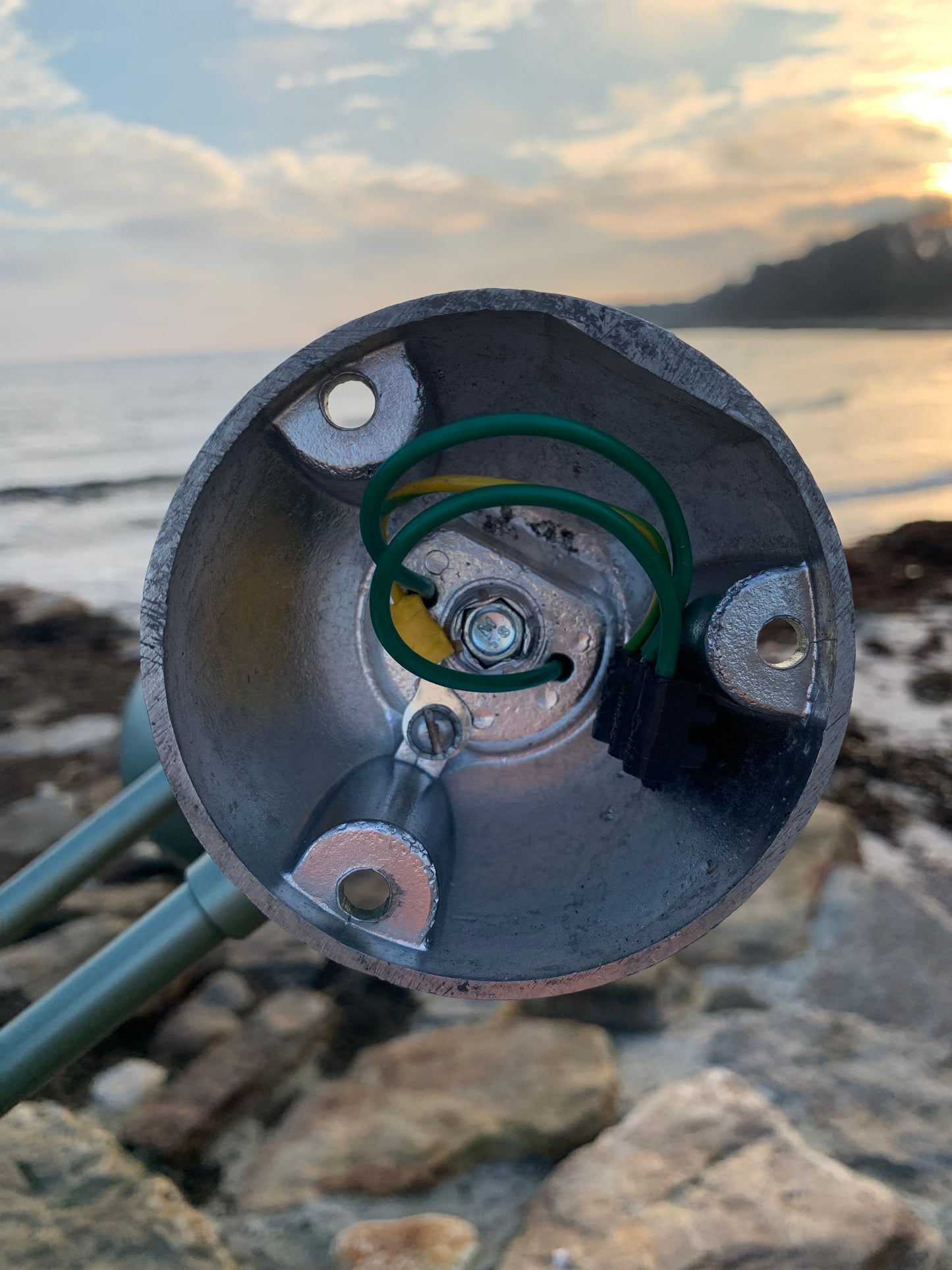 Jieldé væg/loftlampe med to arme - Grøn