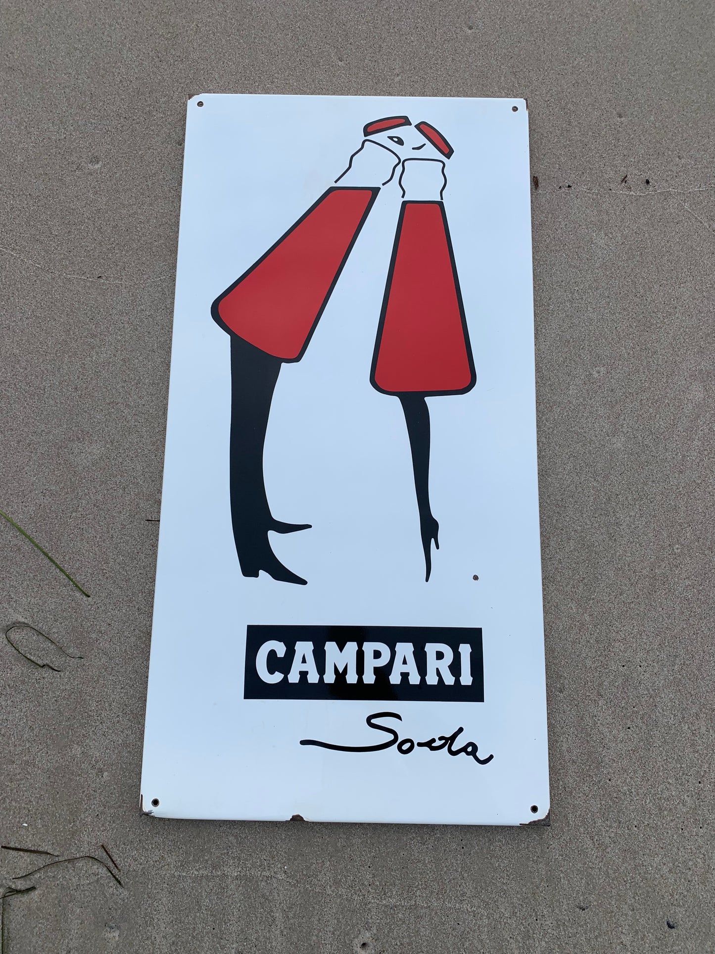 Campari emaljeskilt