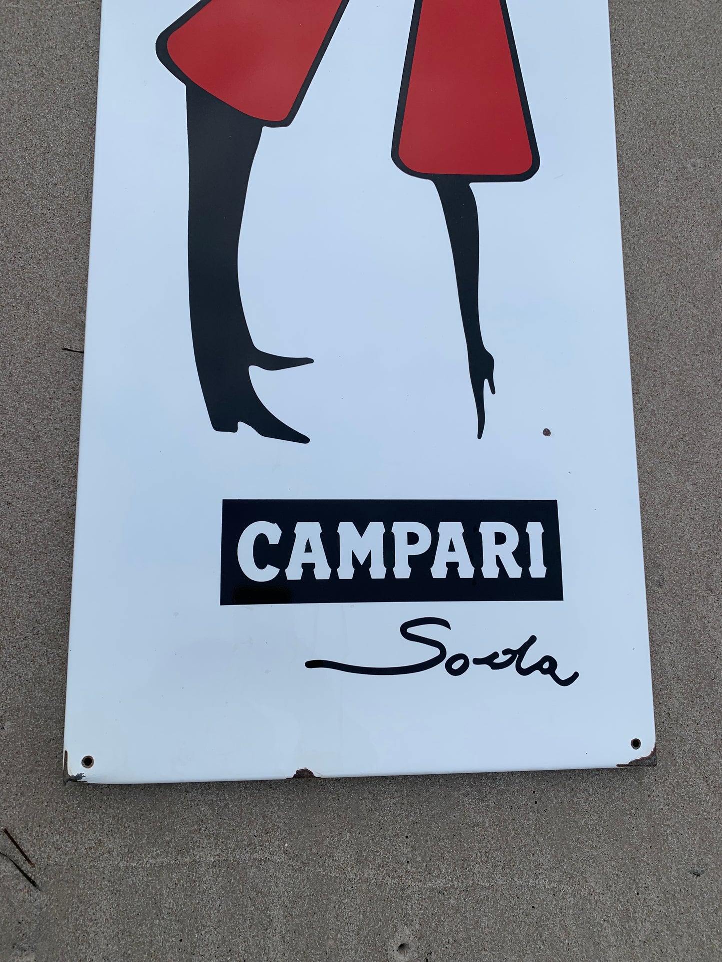 Campari emaljeskilt