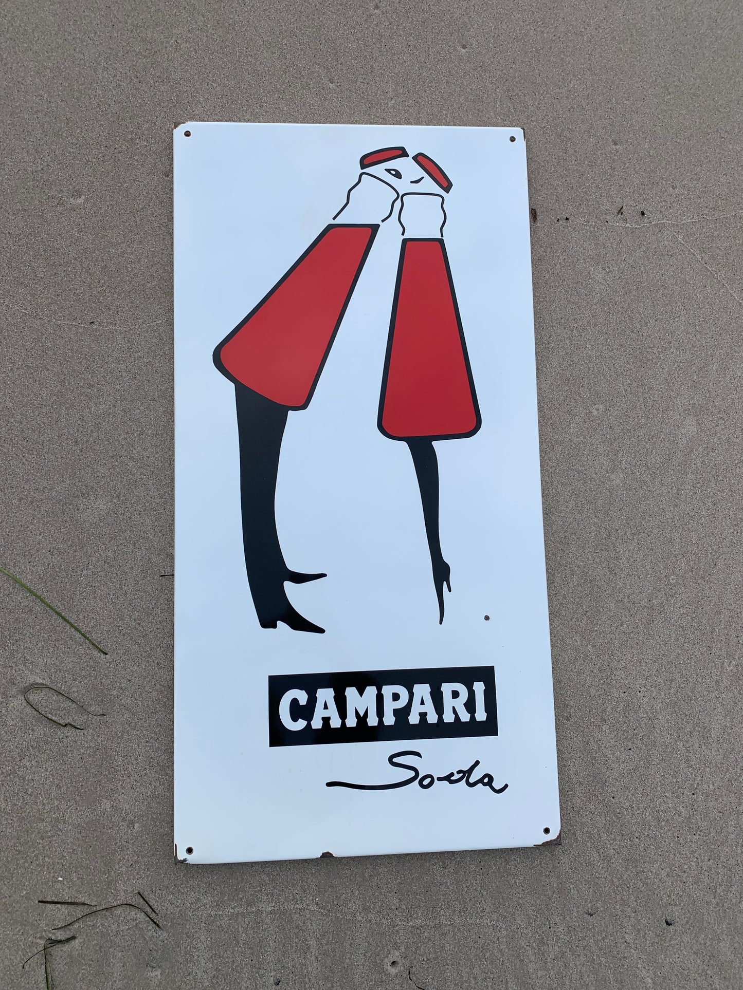 Campari emaljeskilt