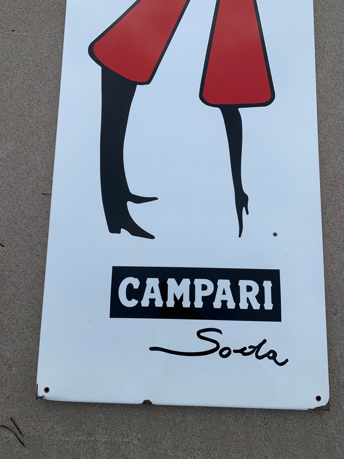 Campari emaljeskilt