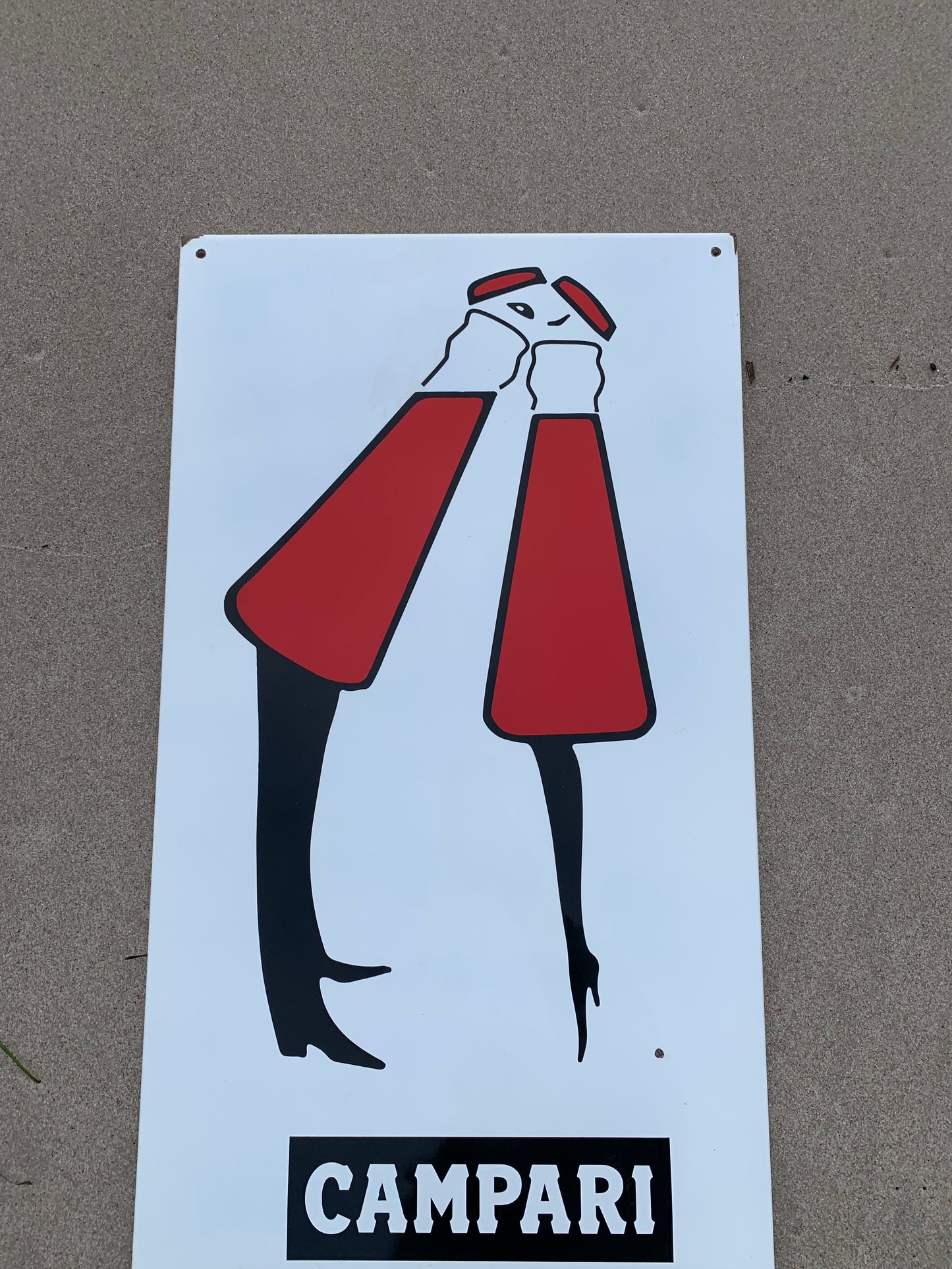 Campari emaljeskilt