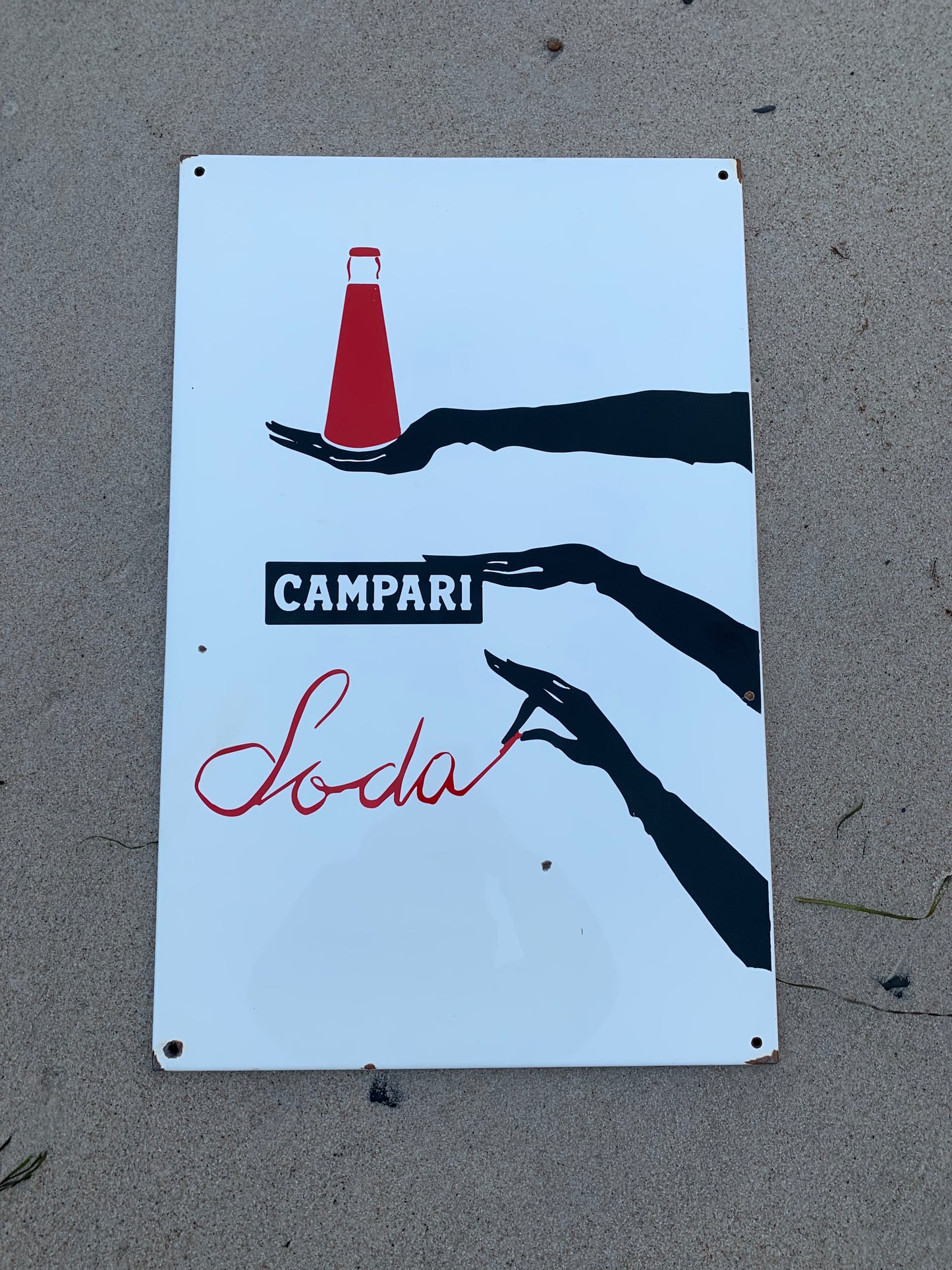 Campari emaljeskilt