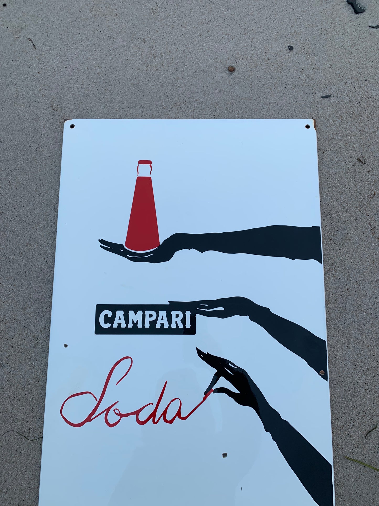Campari emaljeskilt