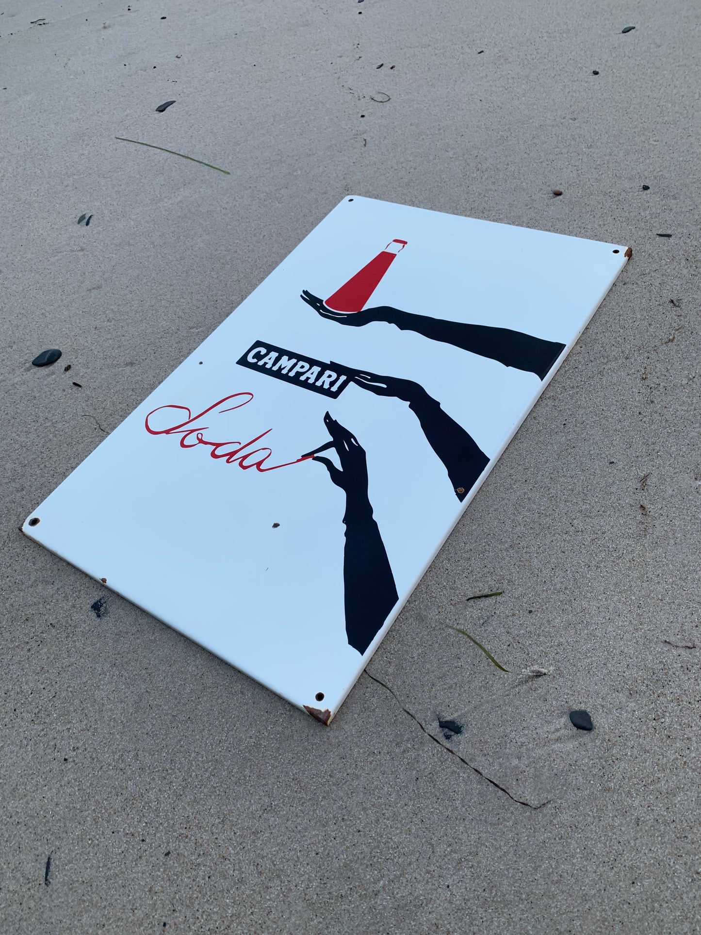 Campari emaljeskilt