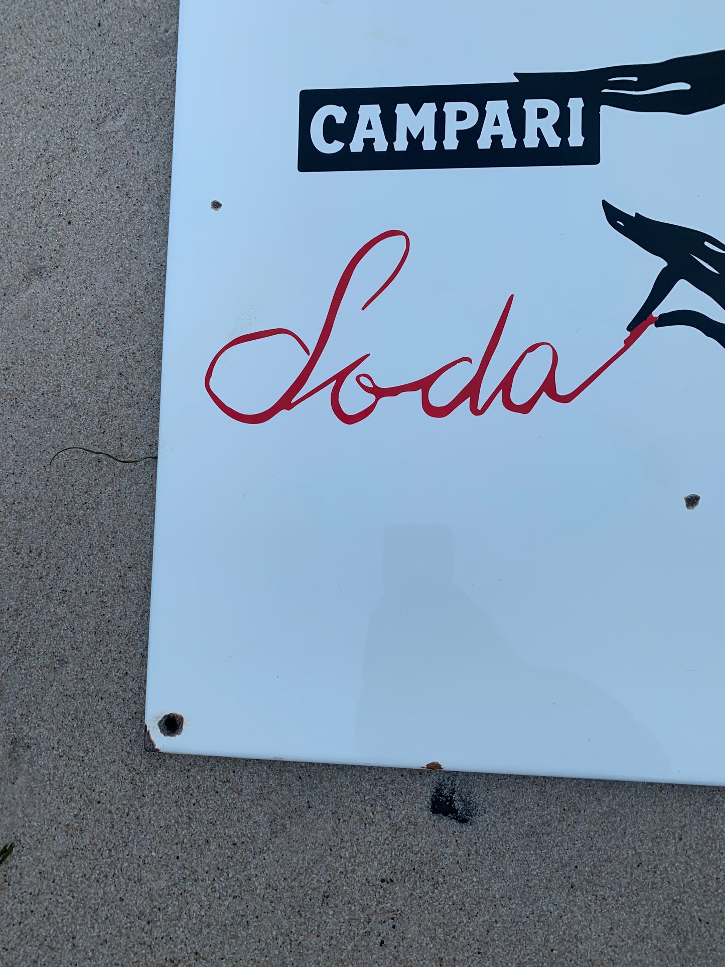 Campari emaljeskilt