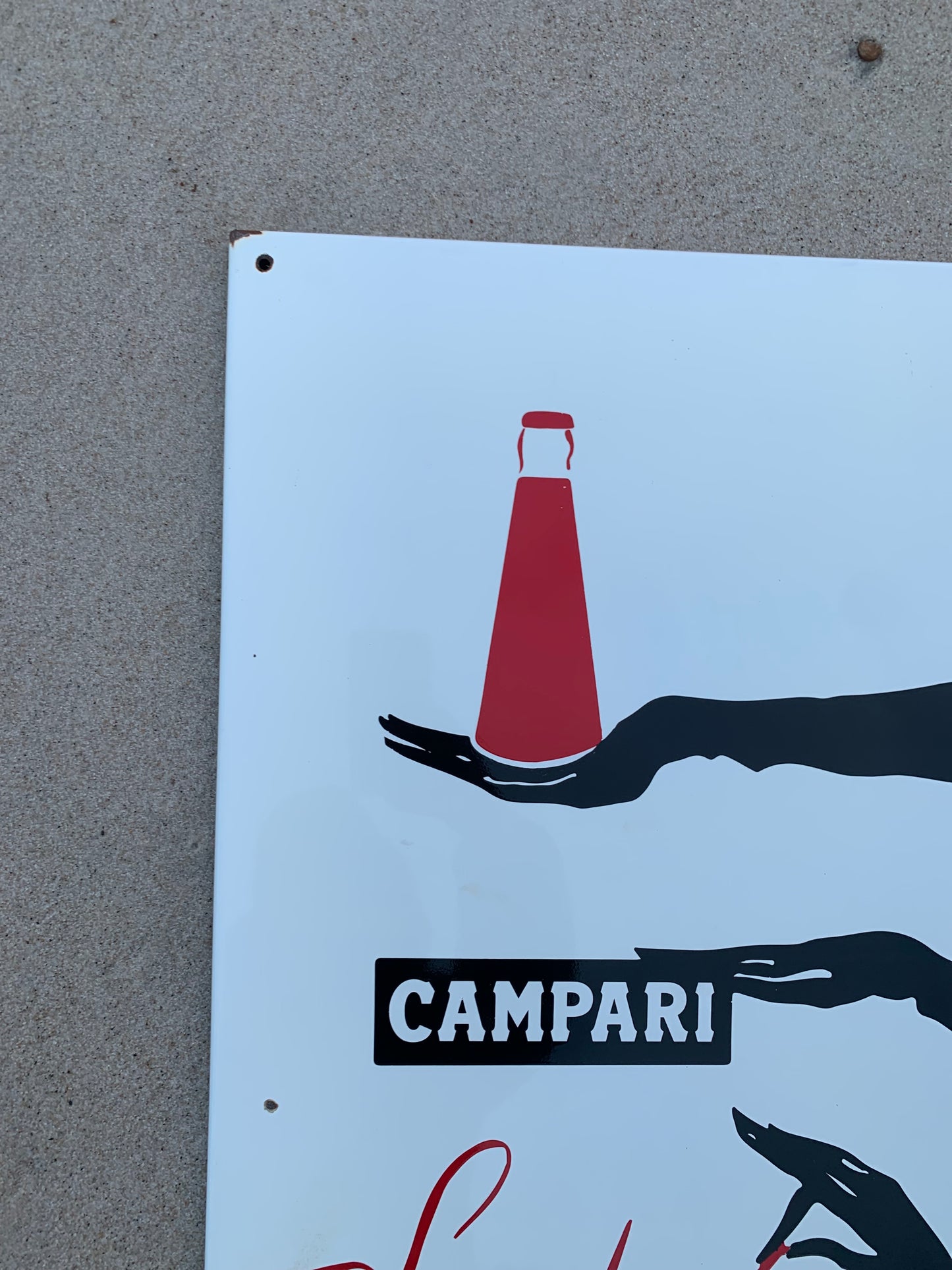 Campari emaljeskilt