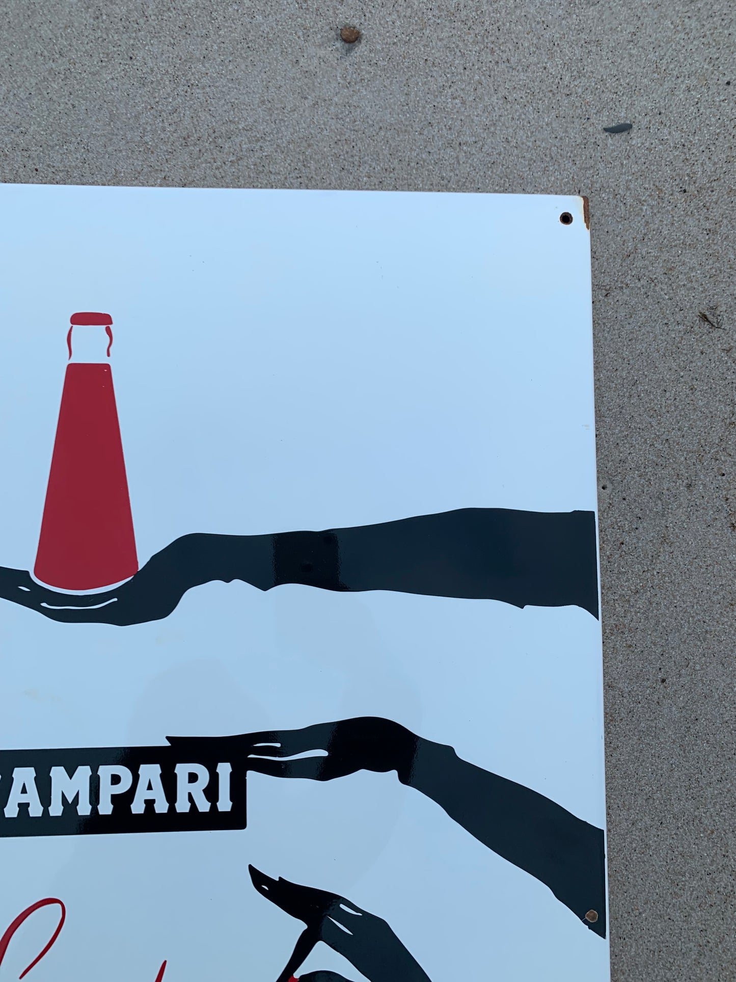 Campari emaljeskilt