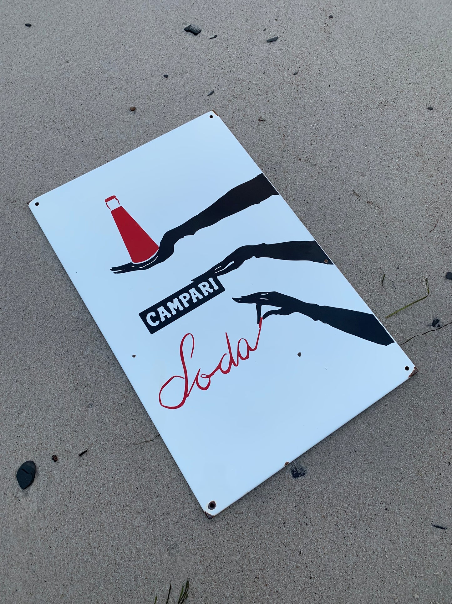 Campari emaljeskilt
