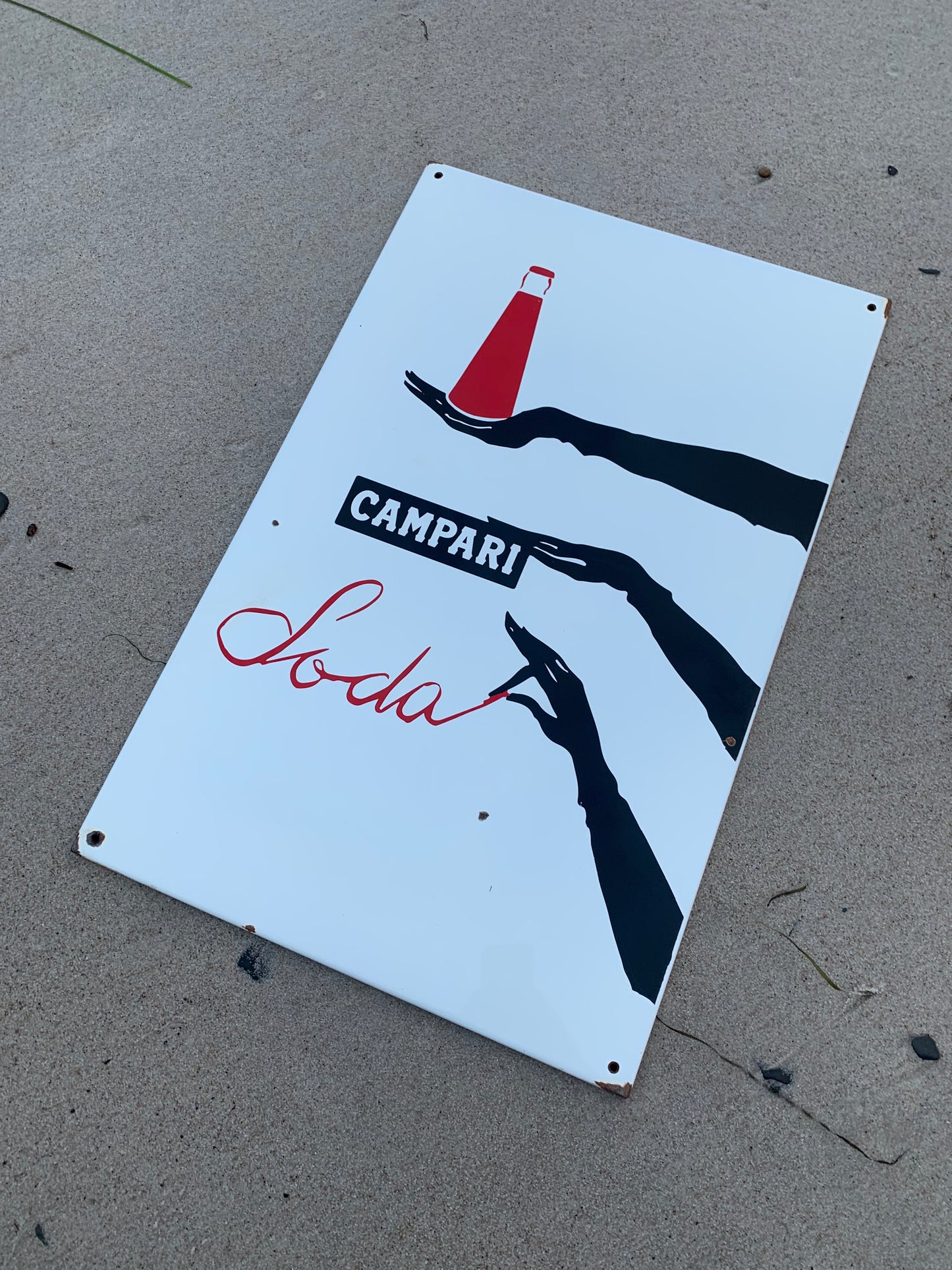 Campari emaljeskilt