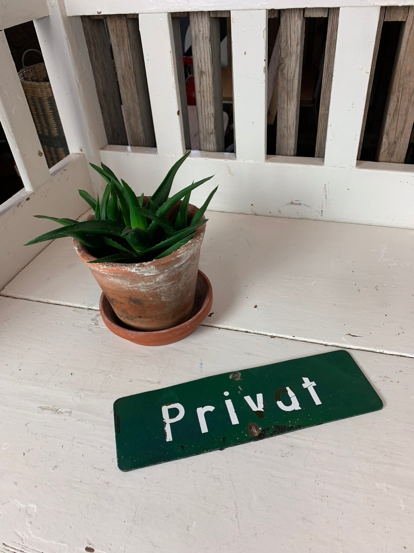 Privat skilt