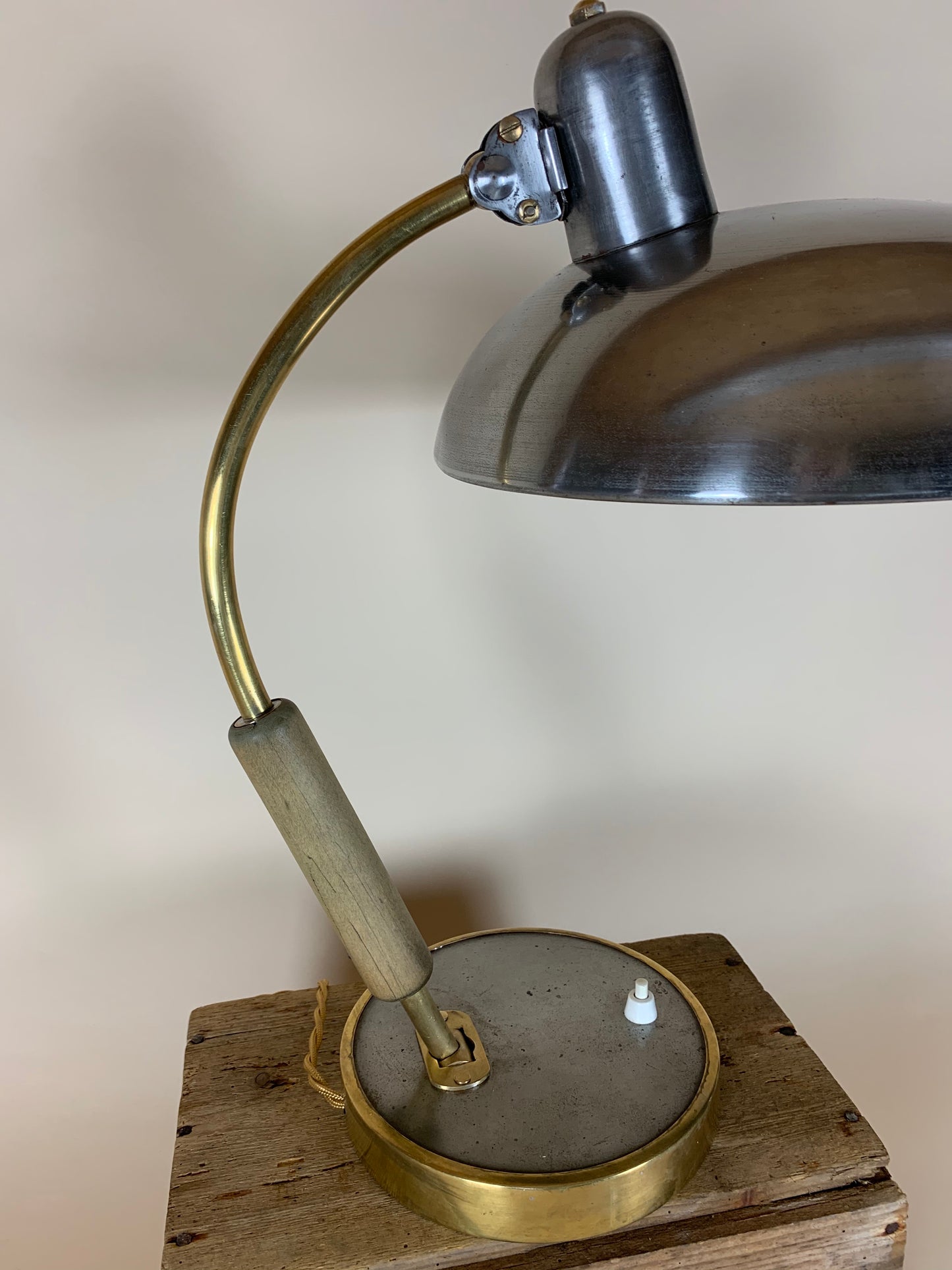 Skøn og rå vintagelampe