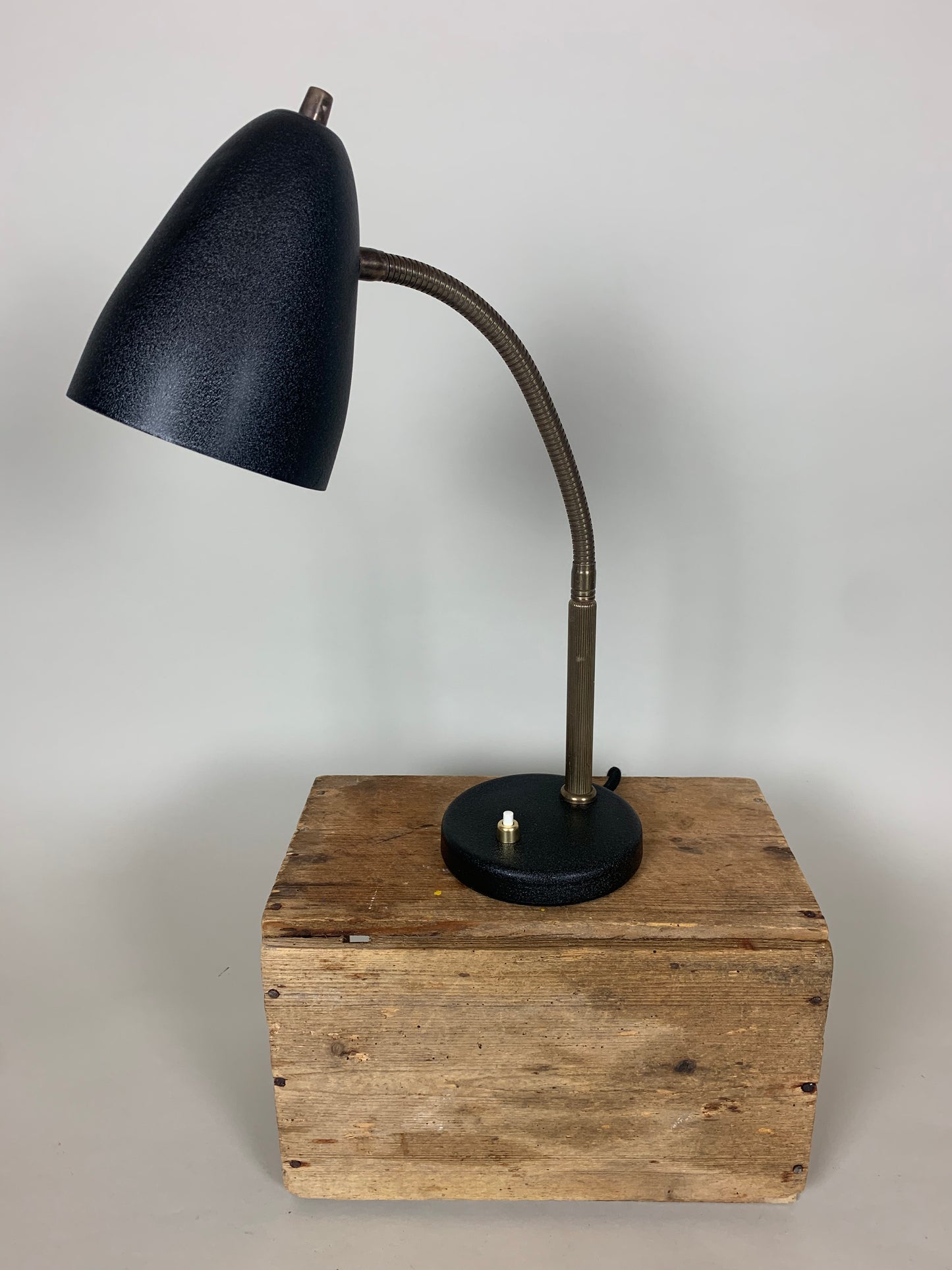 Vintagelampe med flexarm - Sort