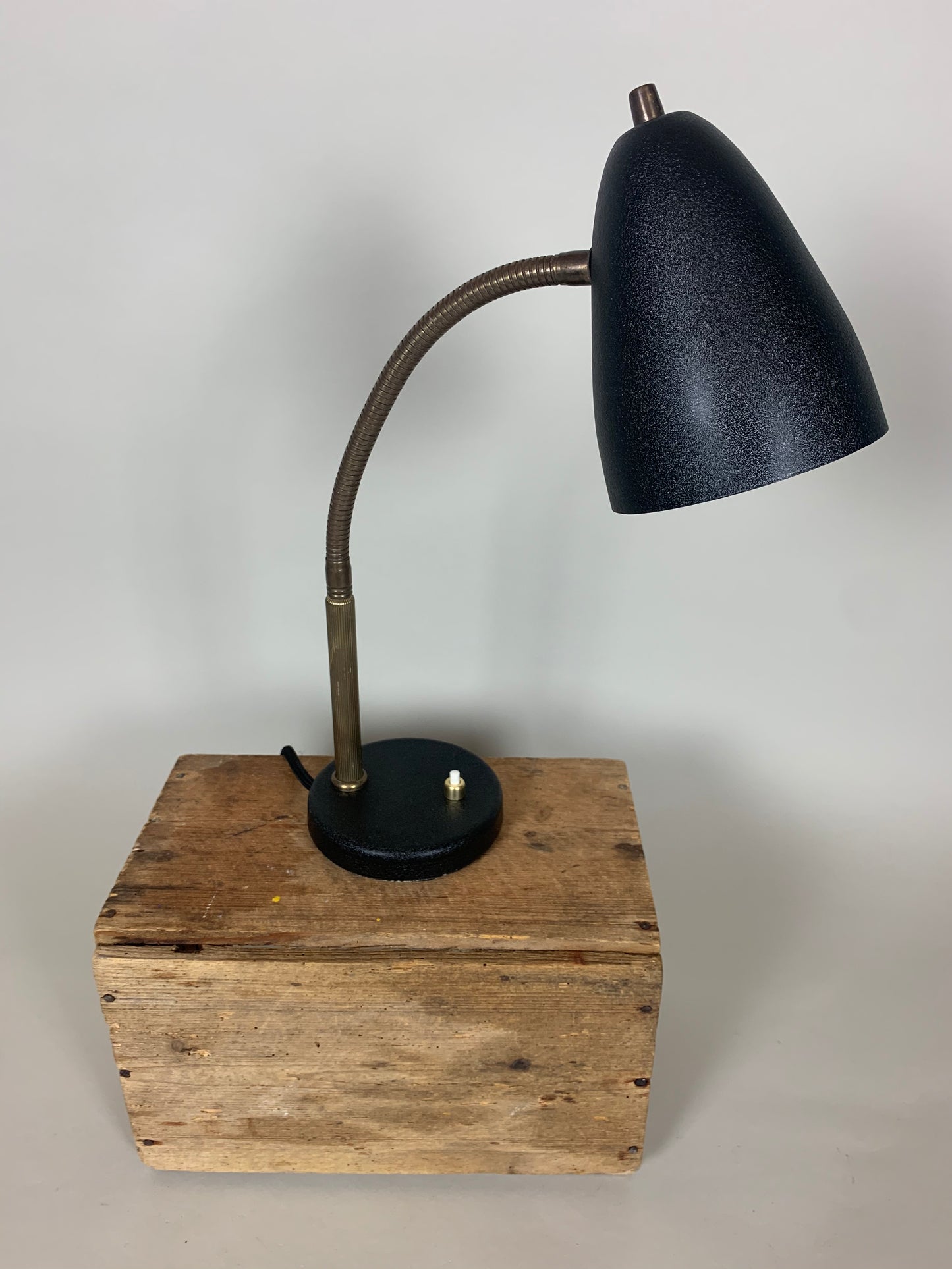 Vintagelampe med flexarm - Sort