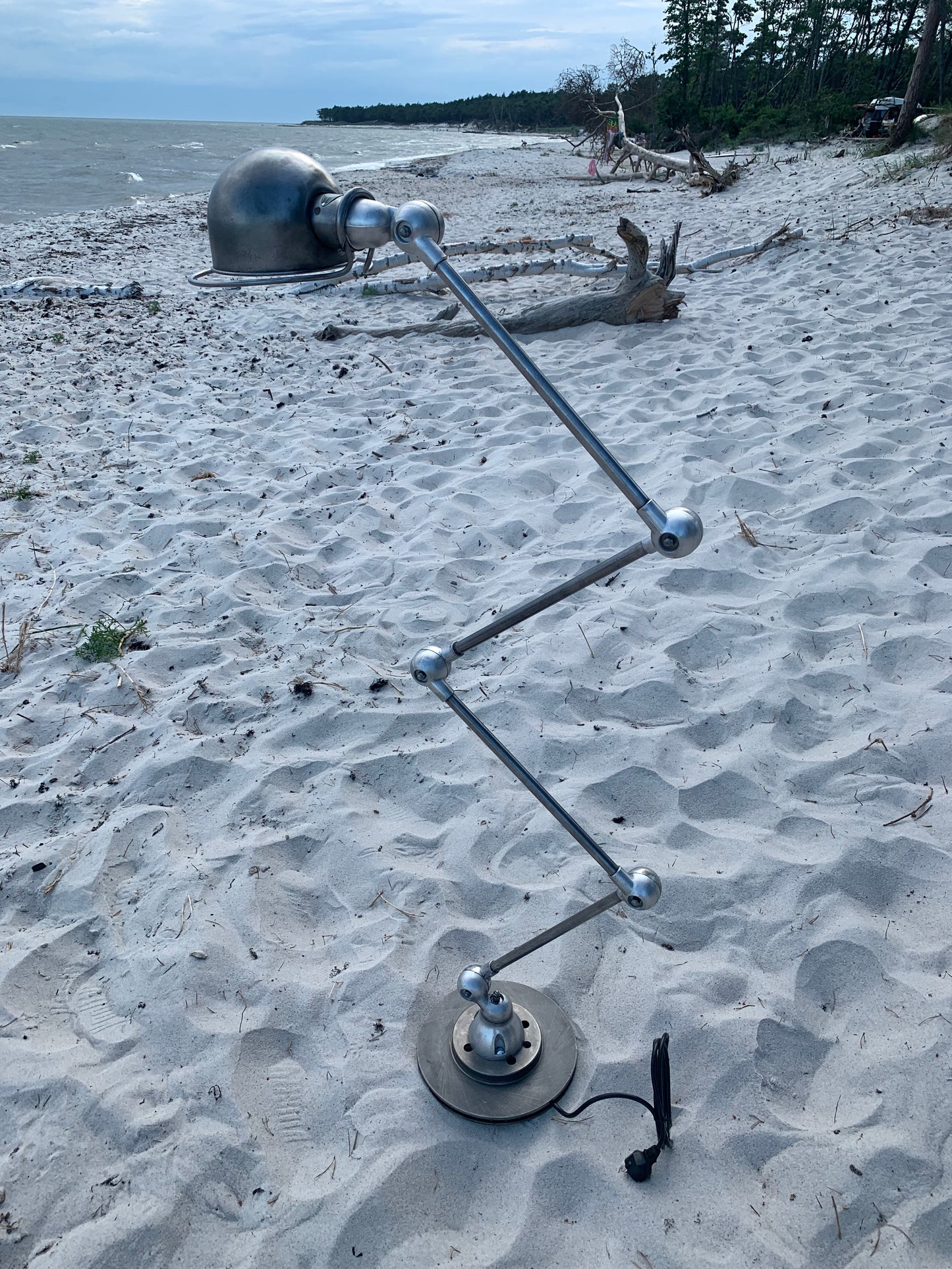 Jieldé gulvlampe med 4 arme