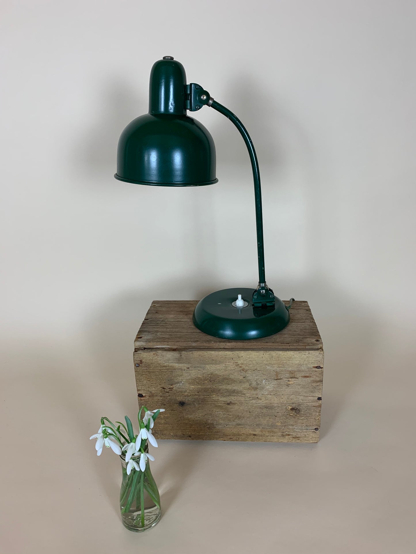 Grøn Bauhauslampe