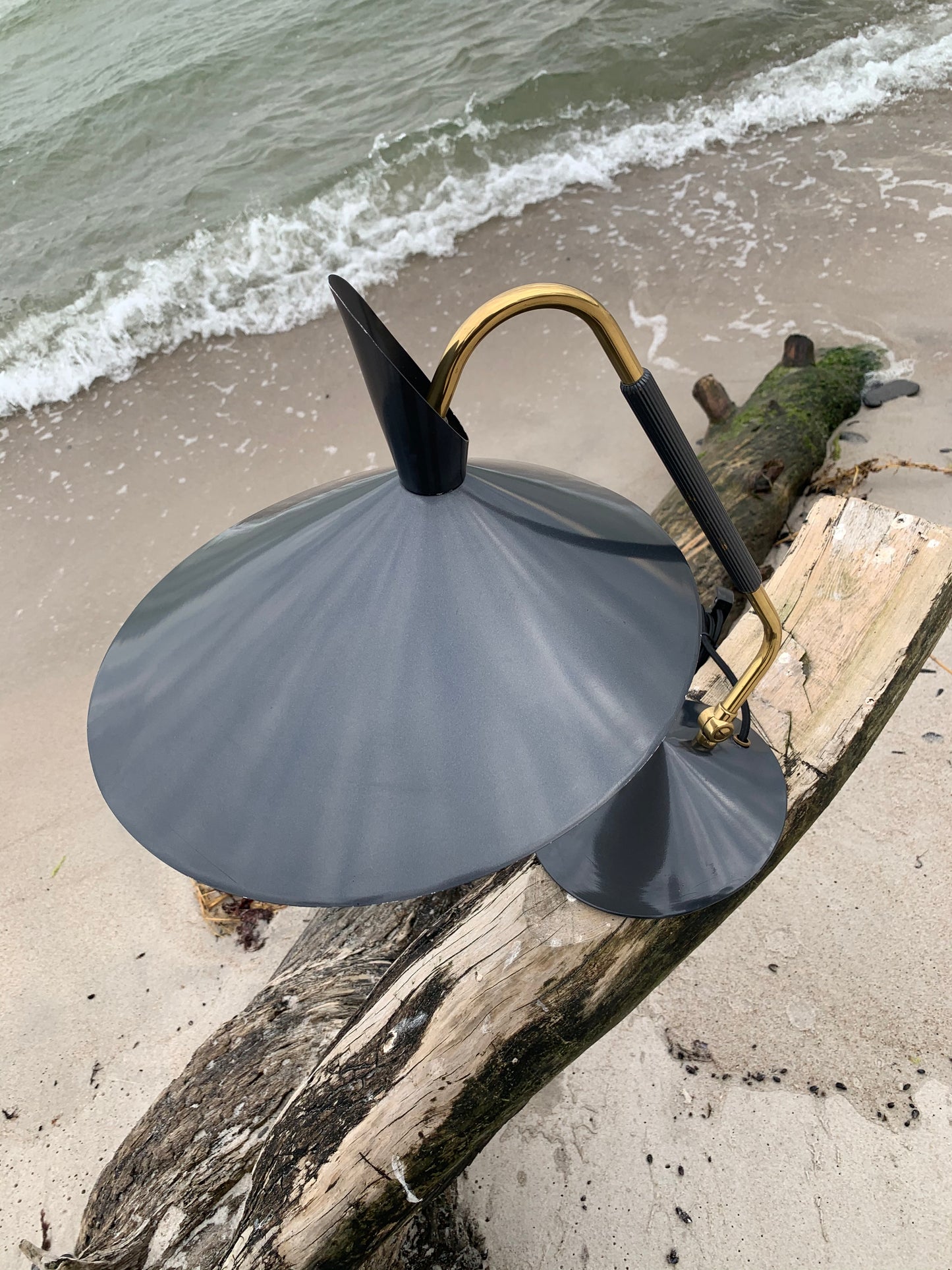 Sjælden Hala bord/væg vintagelampe