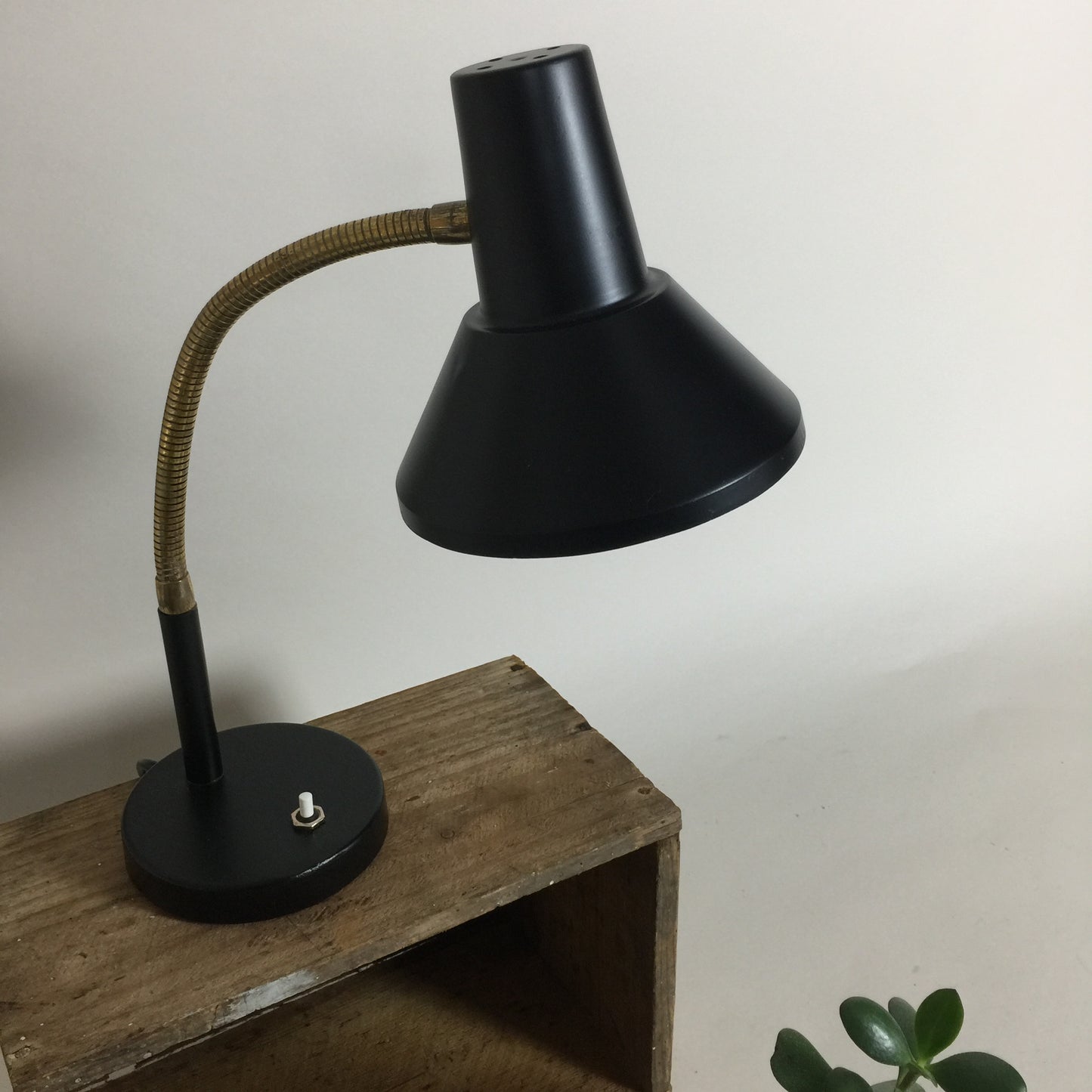 Lækker Tysk bordlampe med flexarm