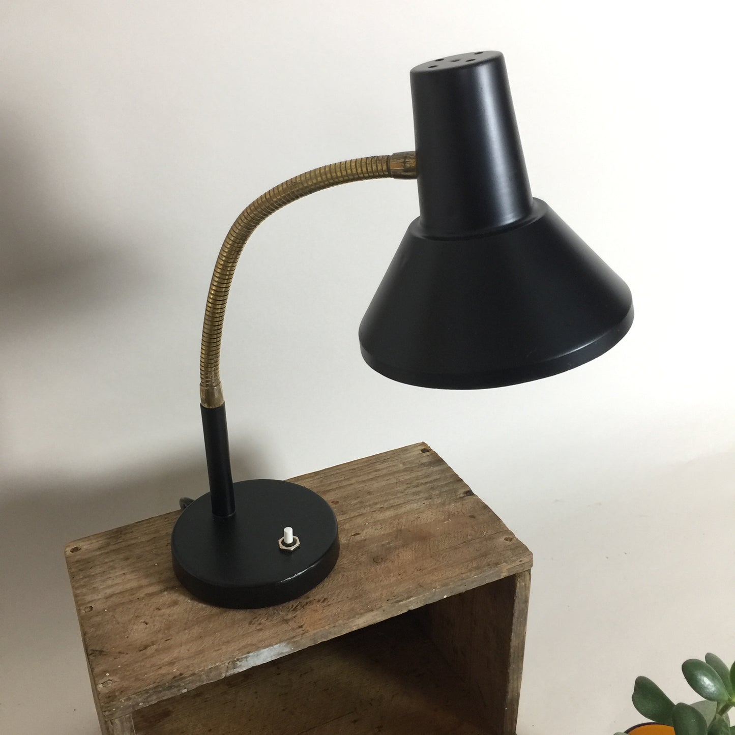 Lækker Tysk bordlampe med flexarm