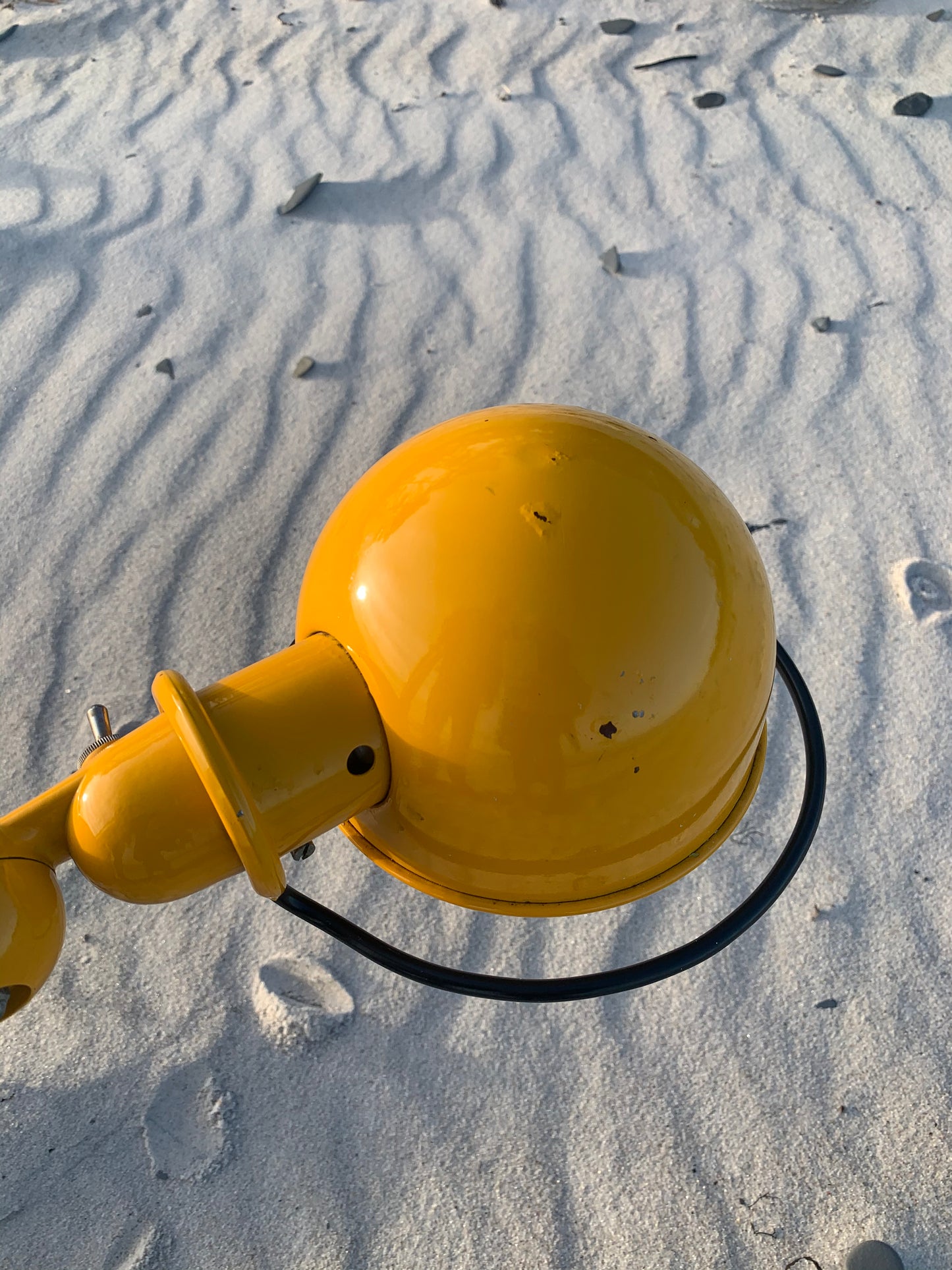 Jieldé med bordbeslag - Gul