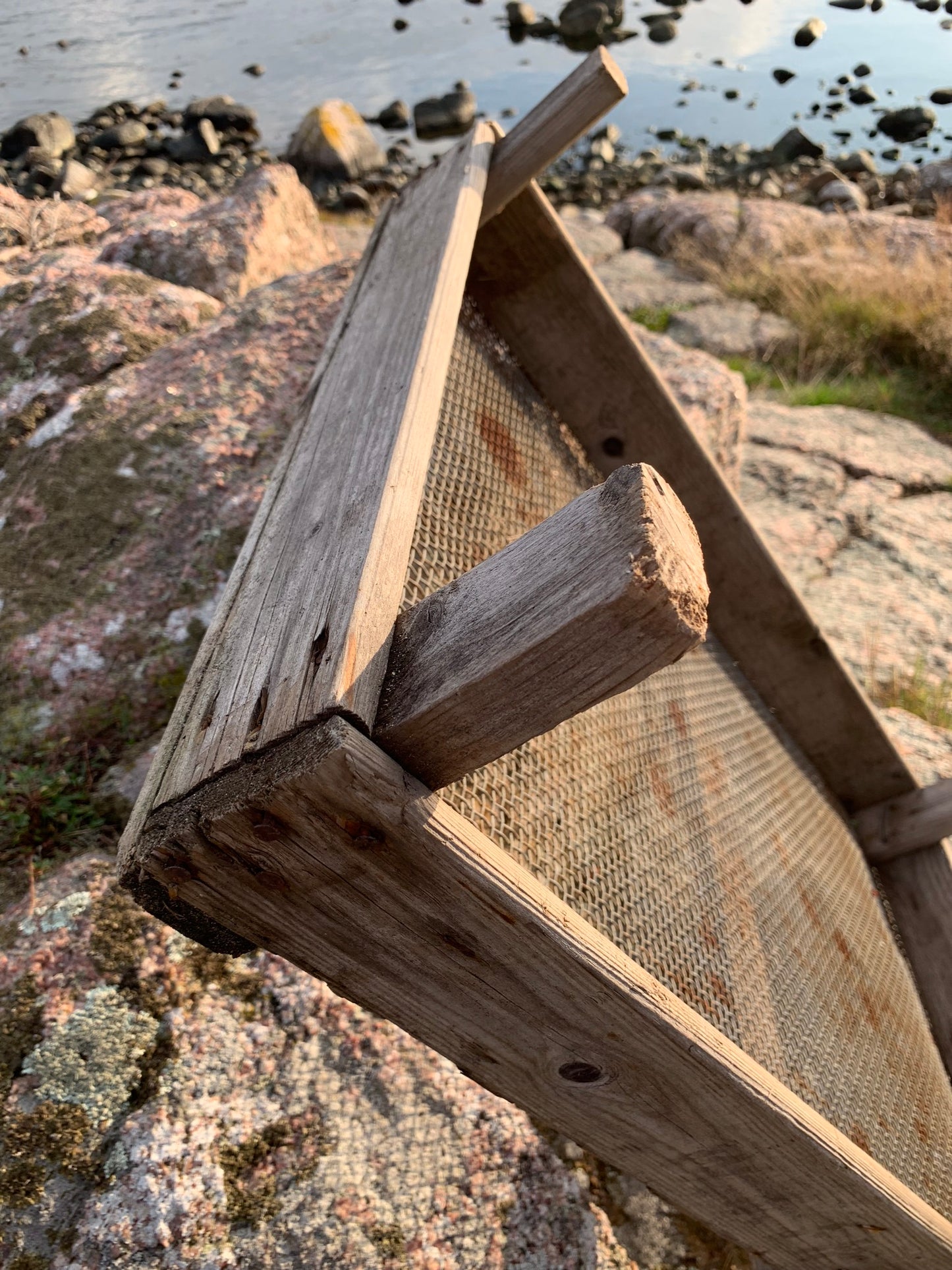 Løgkasse med skøn patina
