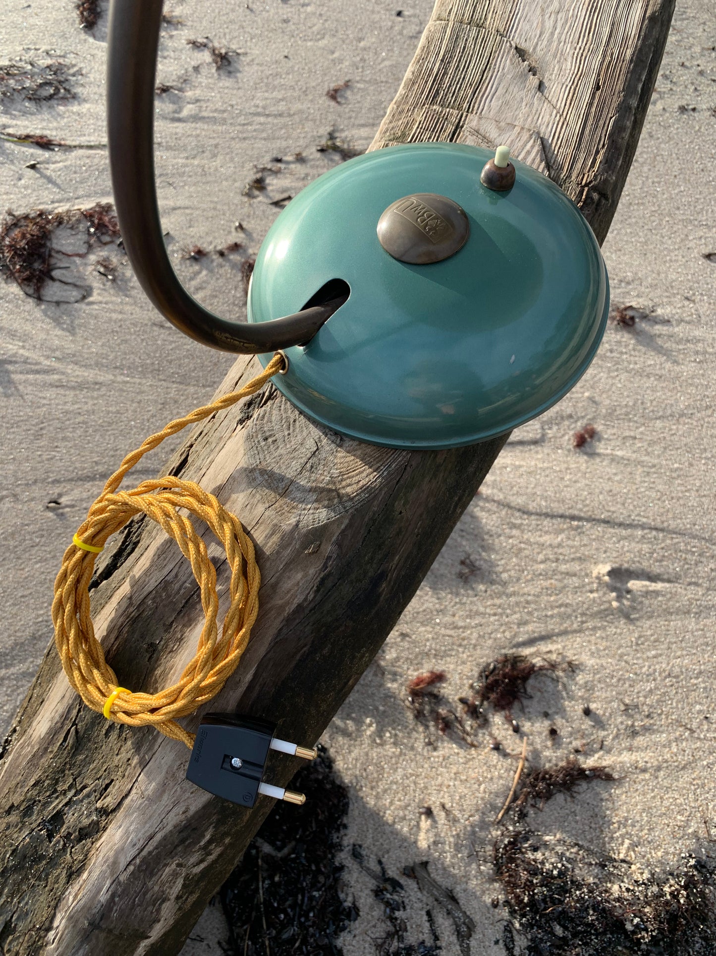 Helo - Grøn med messingarm