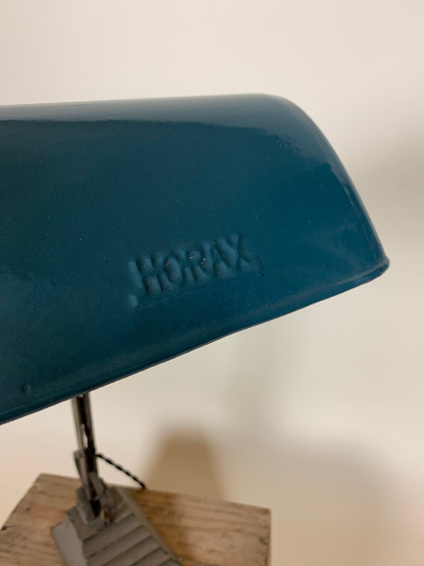 Fin gammel Horax notarlampe