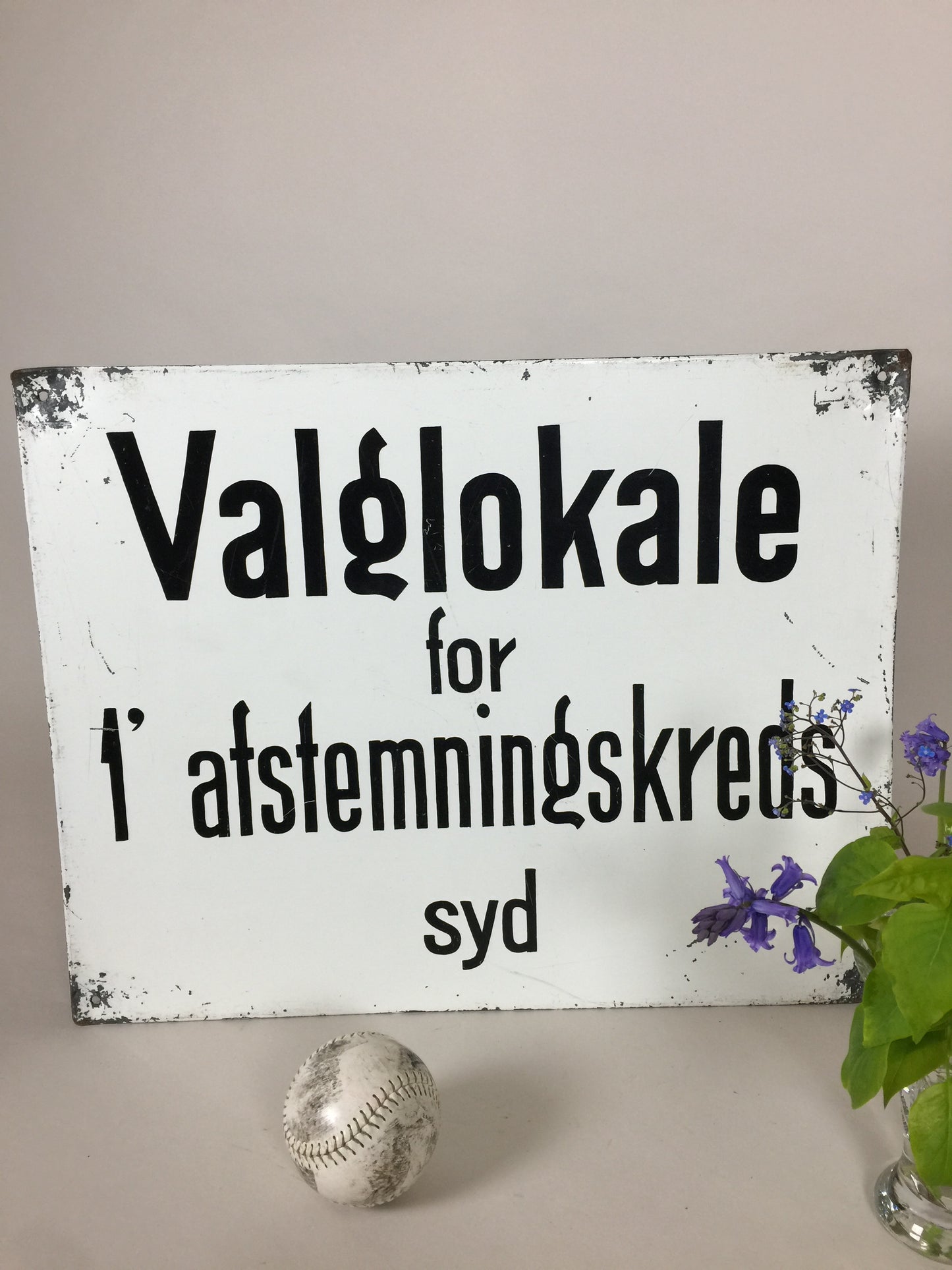 Valgskilt 1 Syd