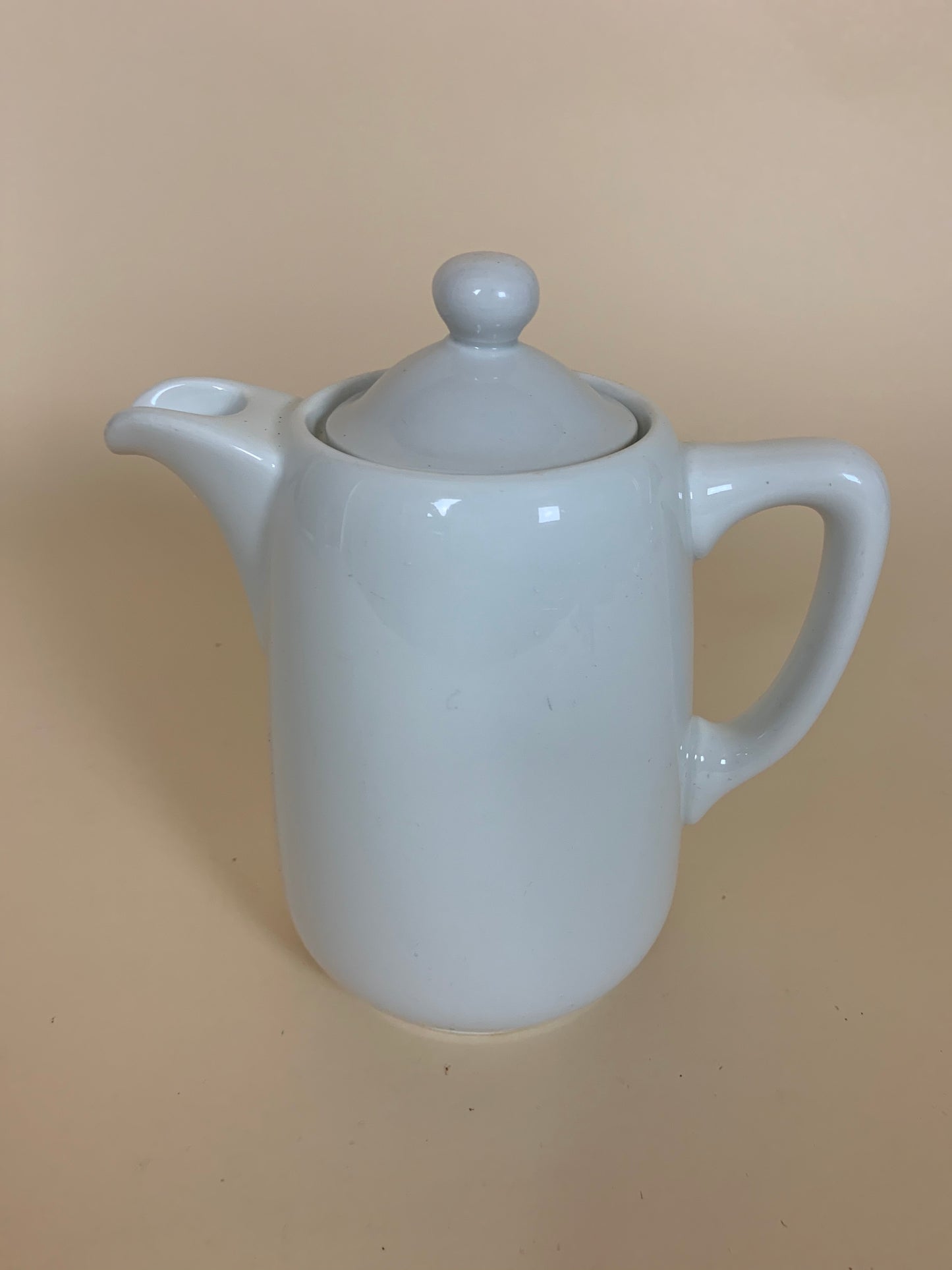 Porcelænskande med låg