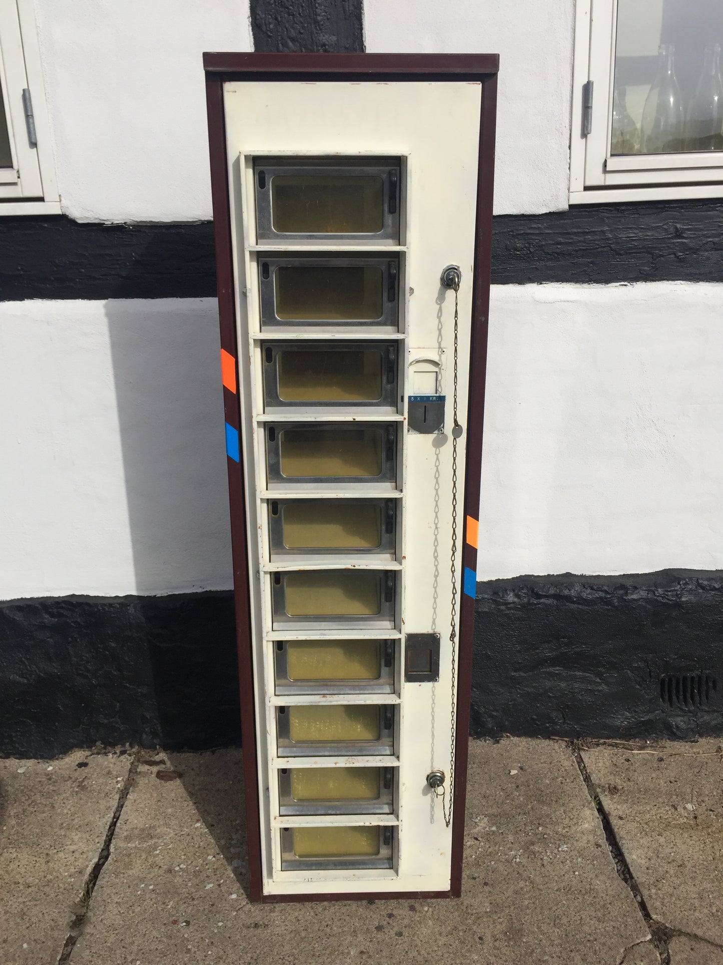 Sjov gammel automat fra et vaskeri