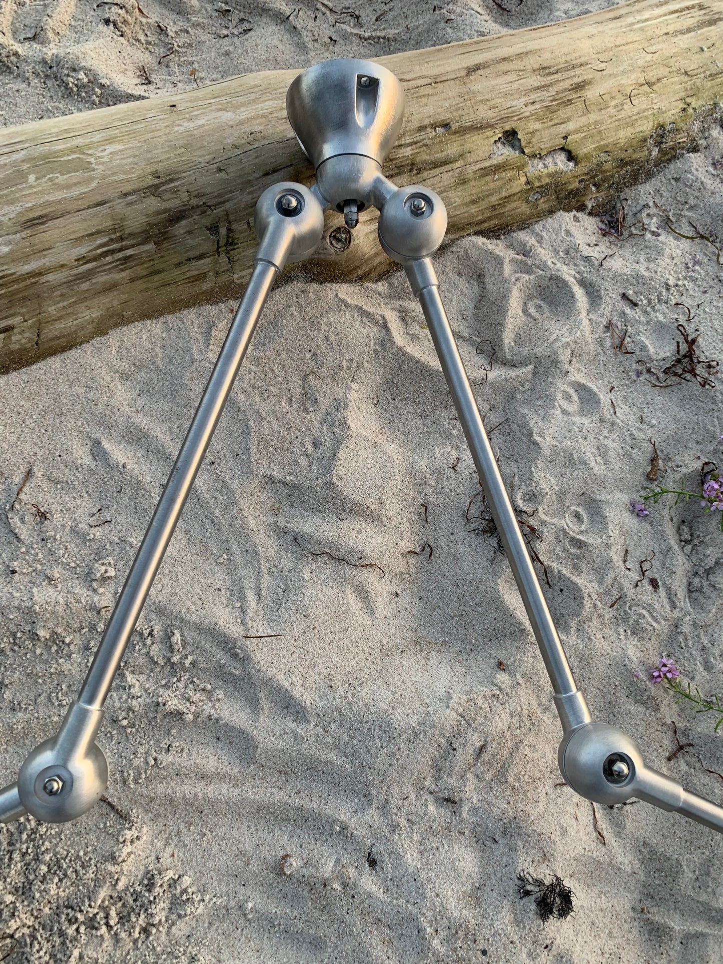 Jieldé væg/loftlampe med dobbeltbeslag og to gange to arme