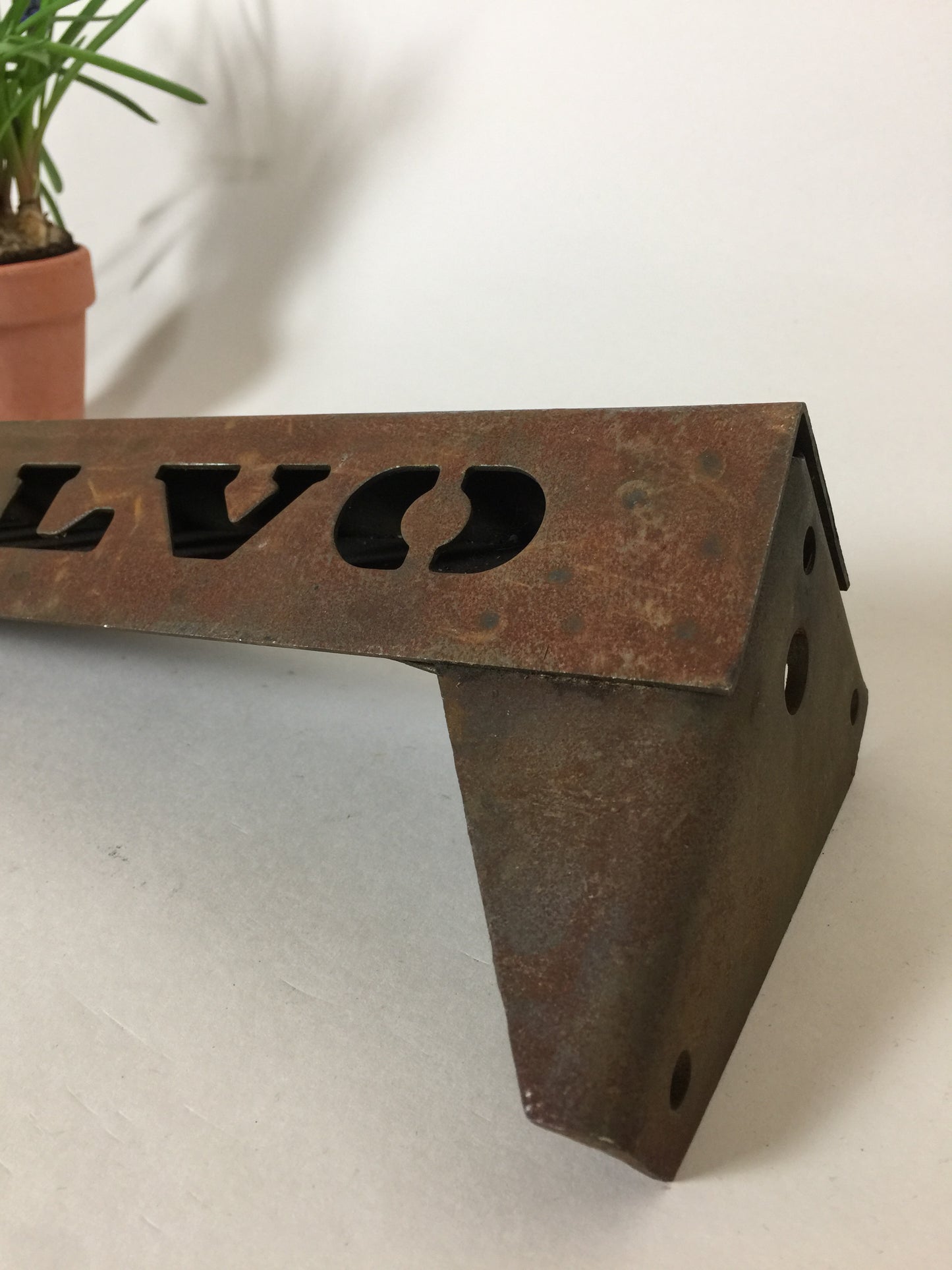 Sjovt gammelt Volvo “skilt”