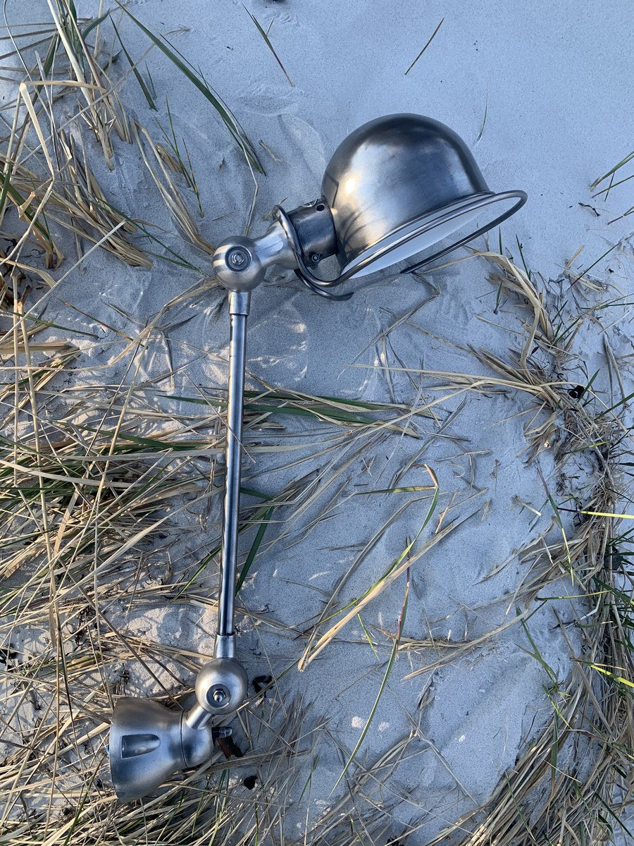 Jieldé væglampe med én arm og tænd/sluk kontakt