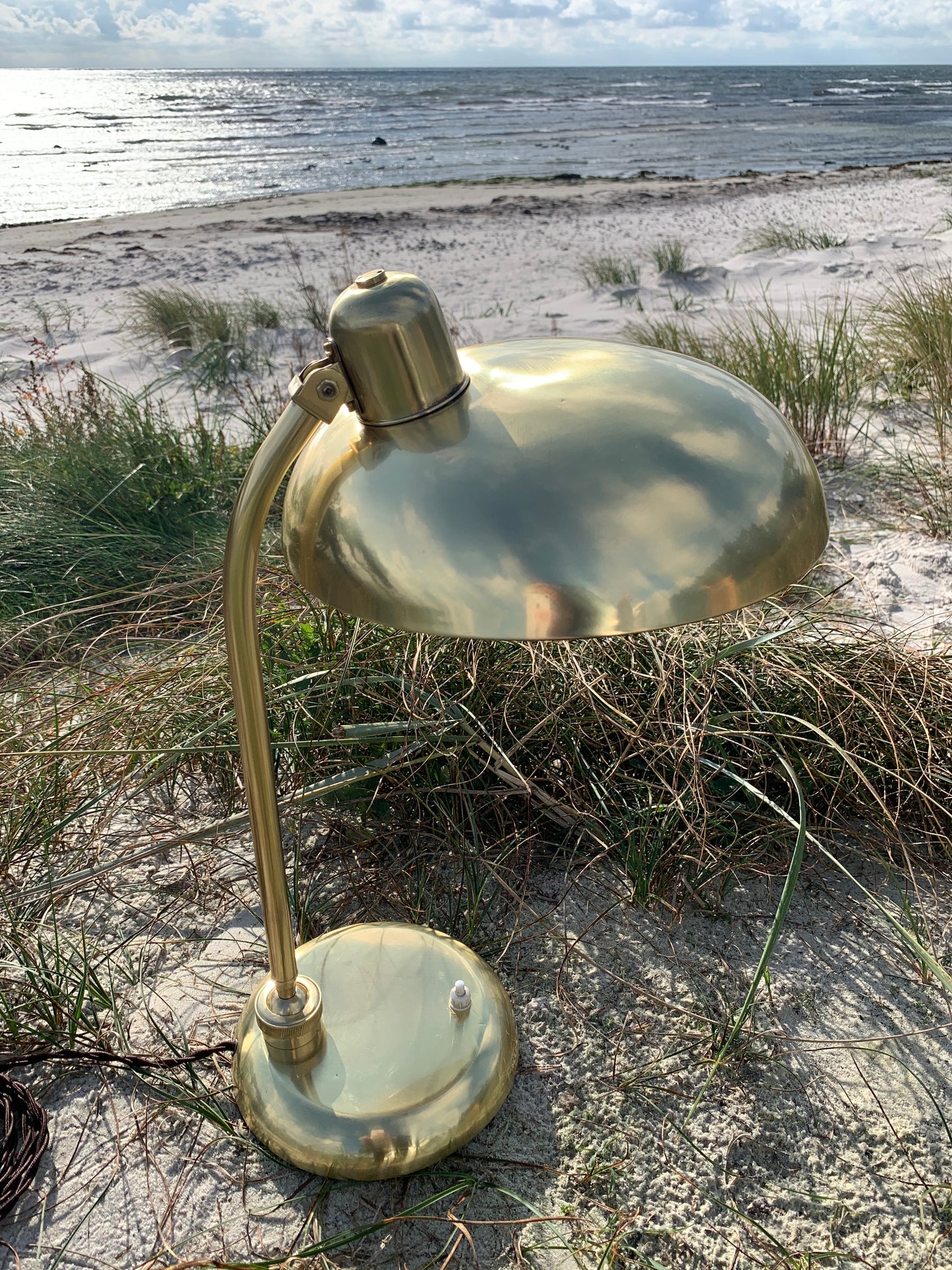 Italiensk messinglampe