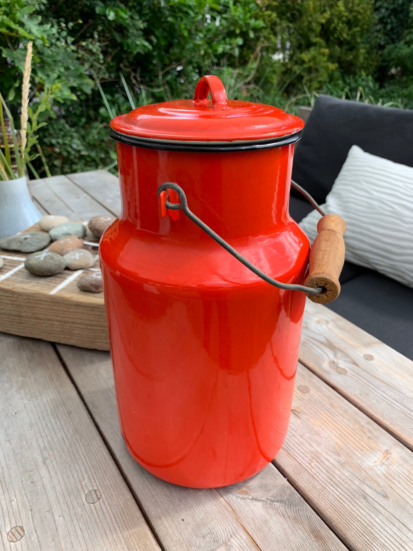 Mælkejunge i emalje (4 L)