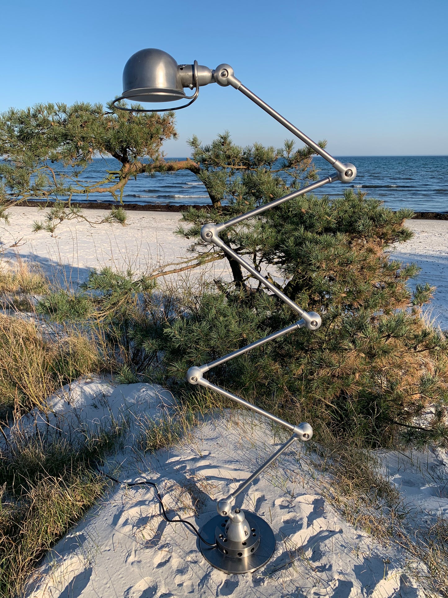 Smuk Jieldé gulvlampe med 6 arme