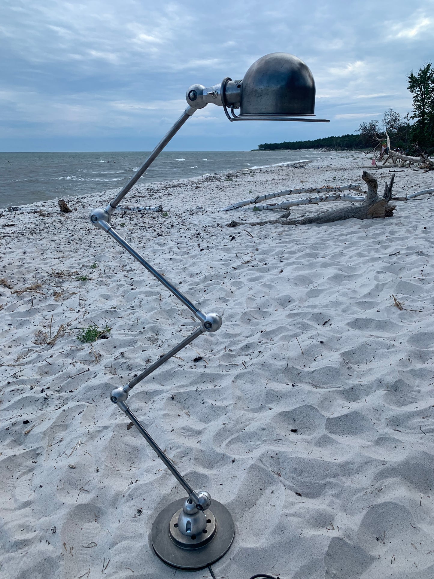 Jieldé gulvlampe med 4 arme