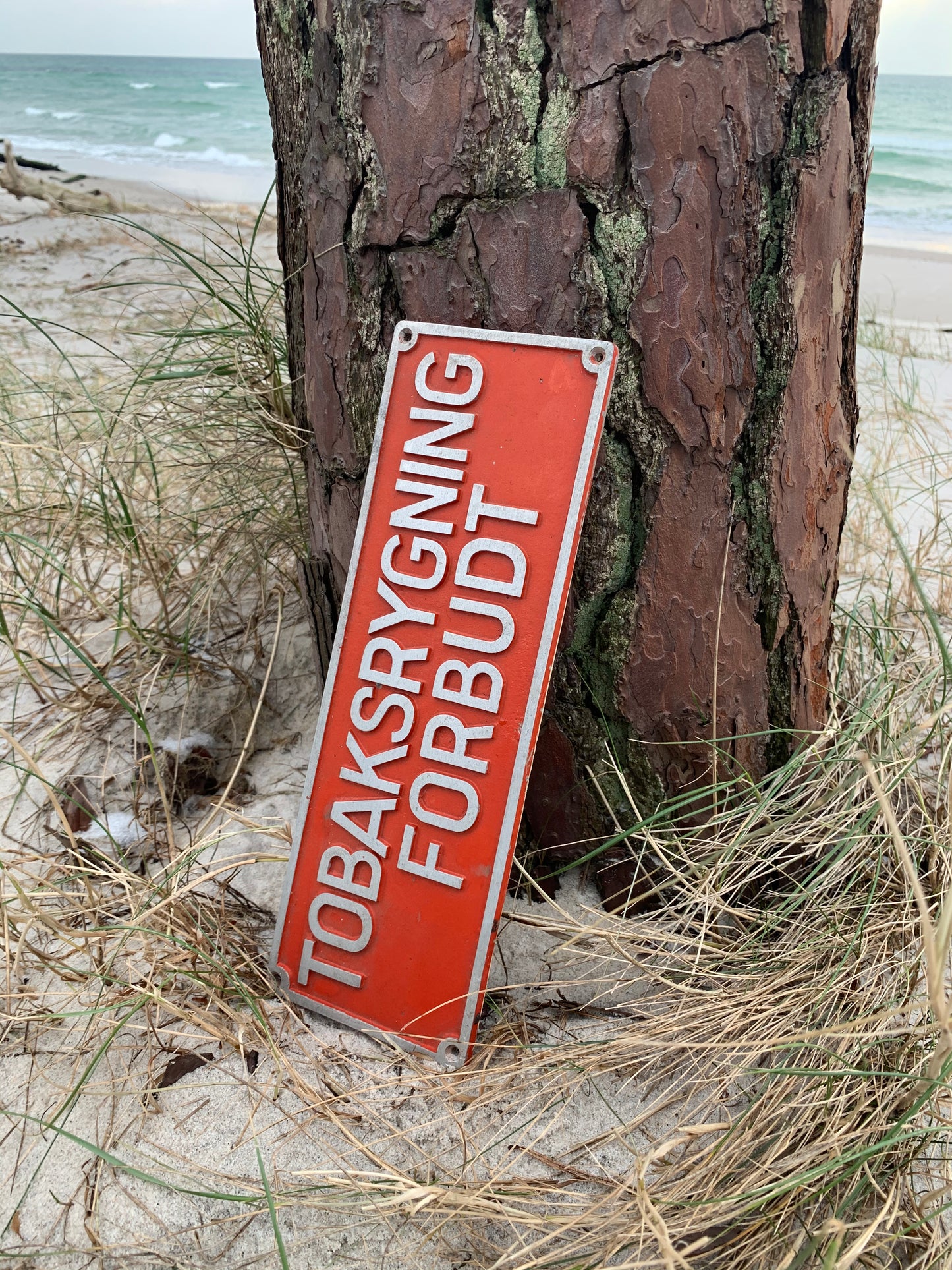 Skilt - Tobaksrygning forbudt