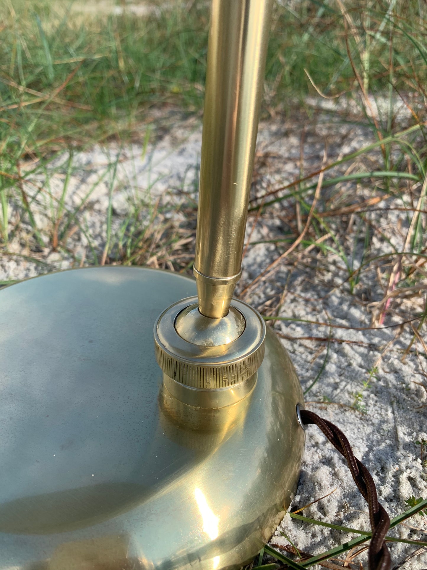 Italiensk messinglampe