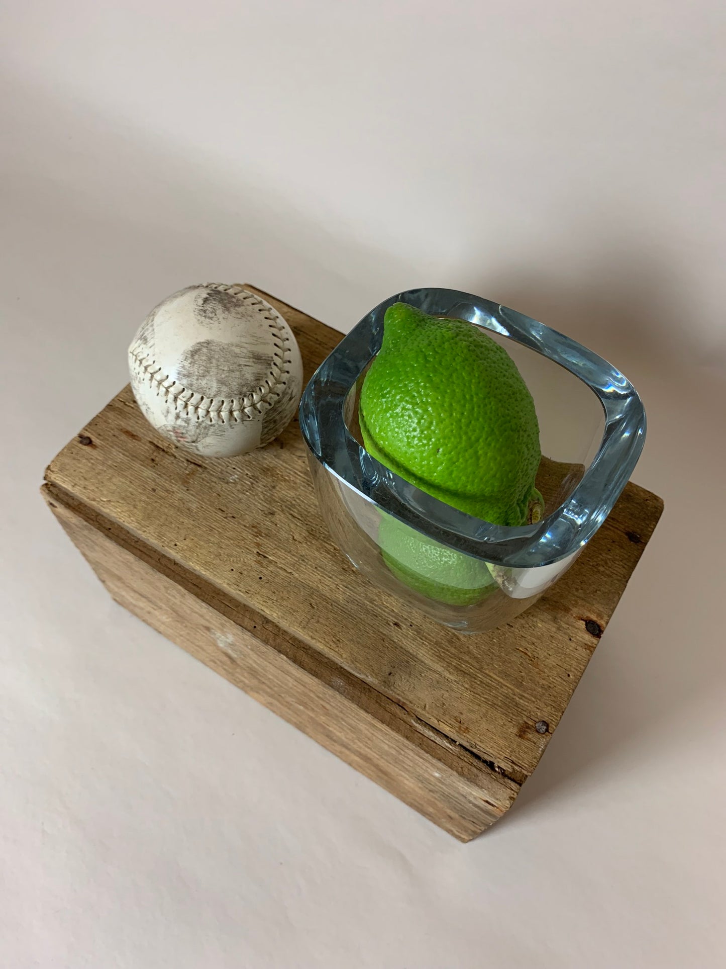 Vase eller glas - sandsynligvis fra Strömbergshyttan