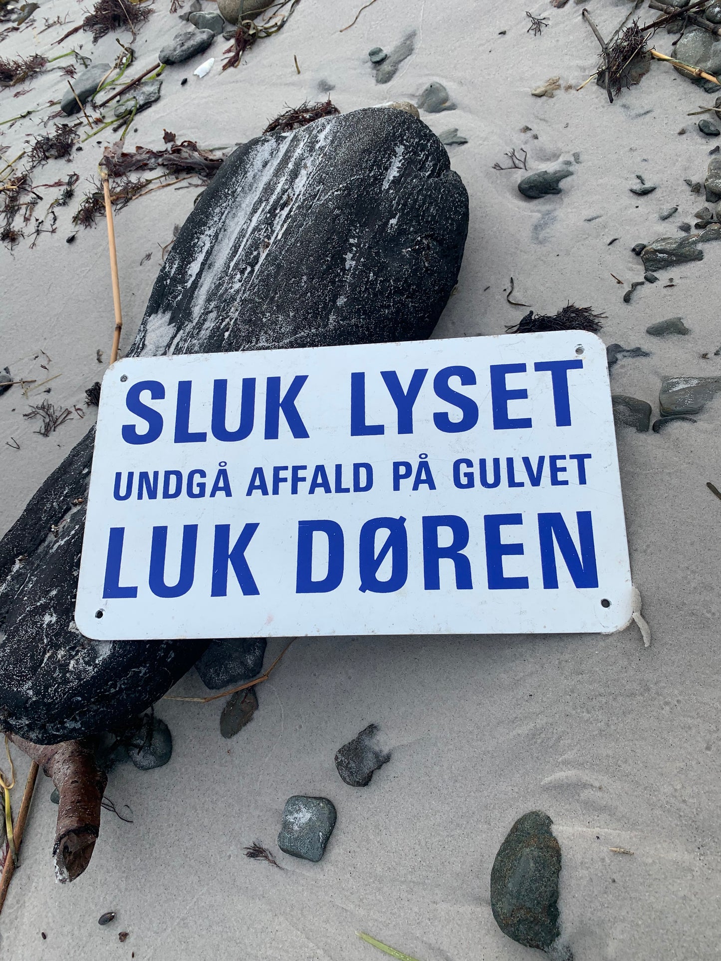 Skilt til den sjove side