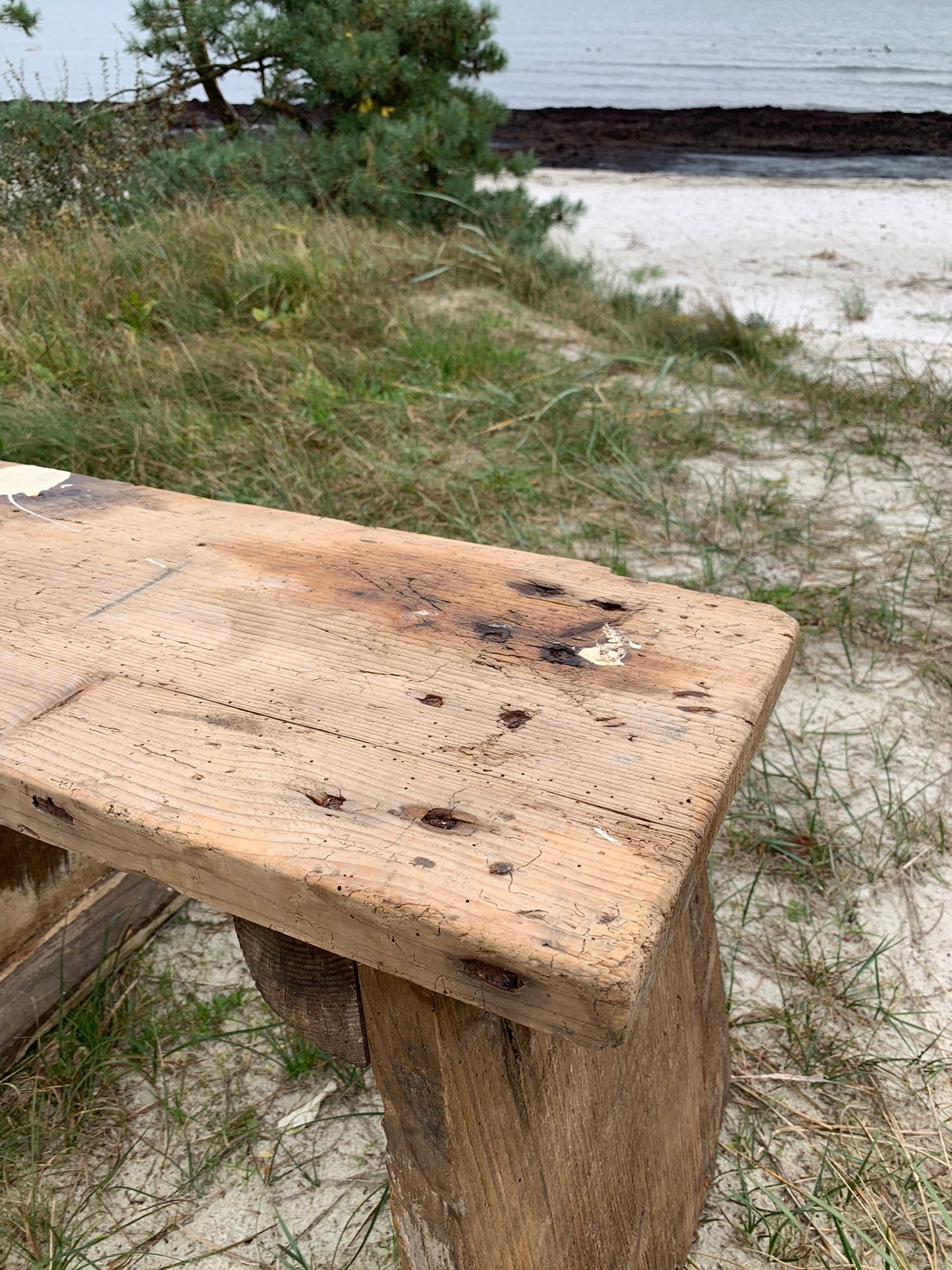 Skammel med masser af patina