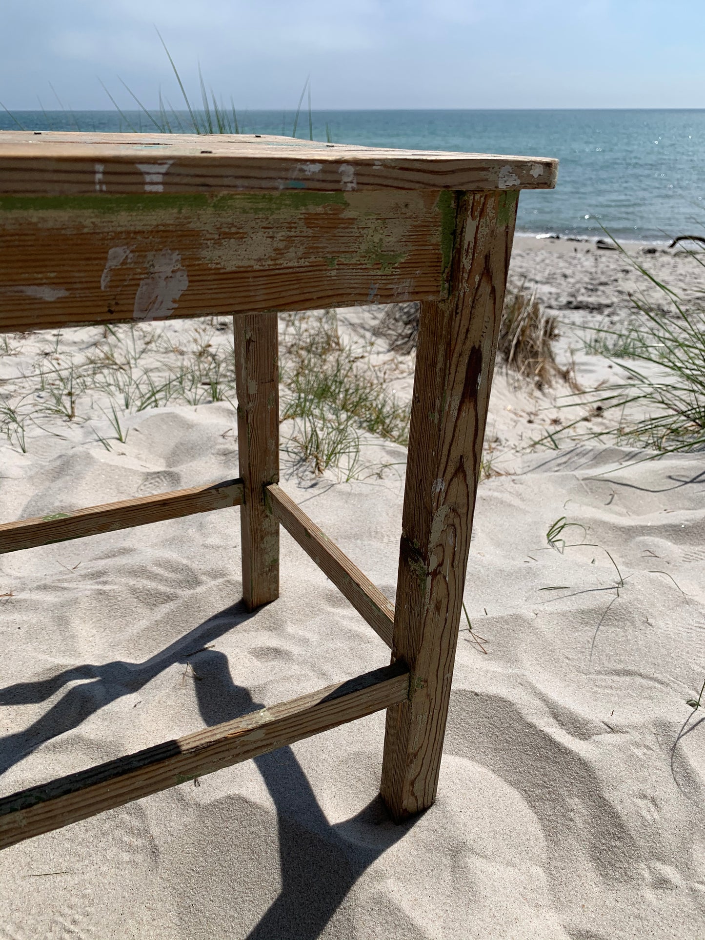 Taburet med masser af smuk patina
